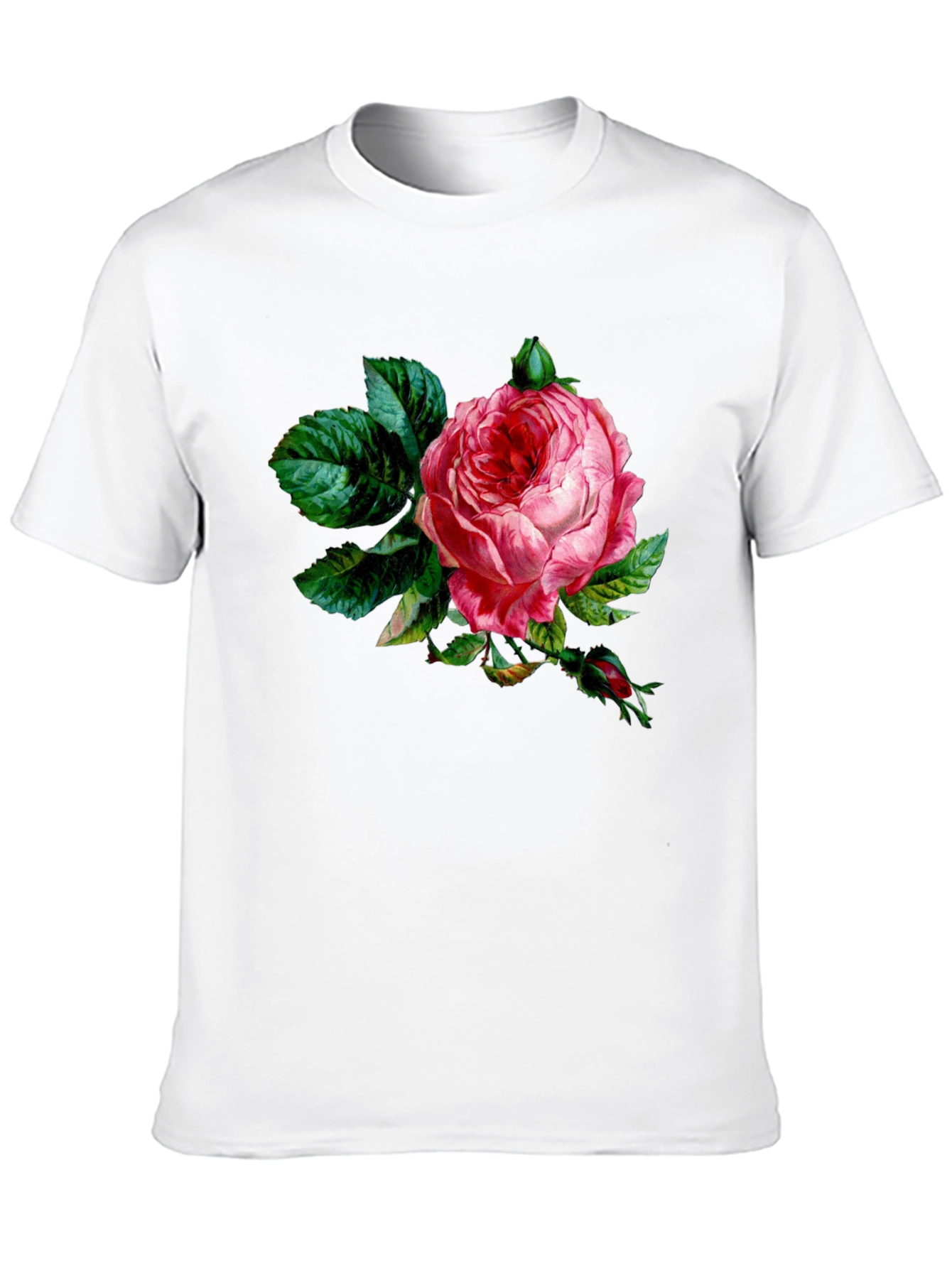 Black Rose Graphic Black T-Shirt view 10