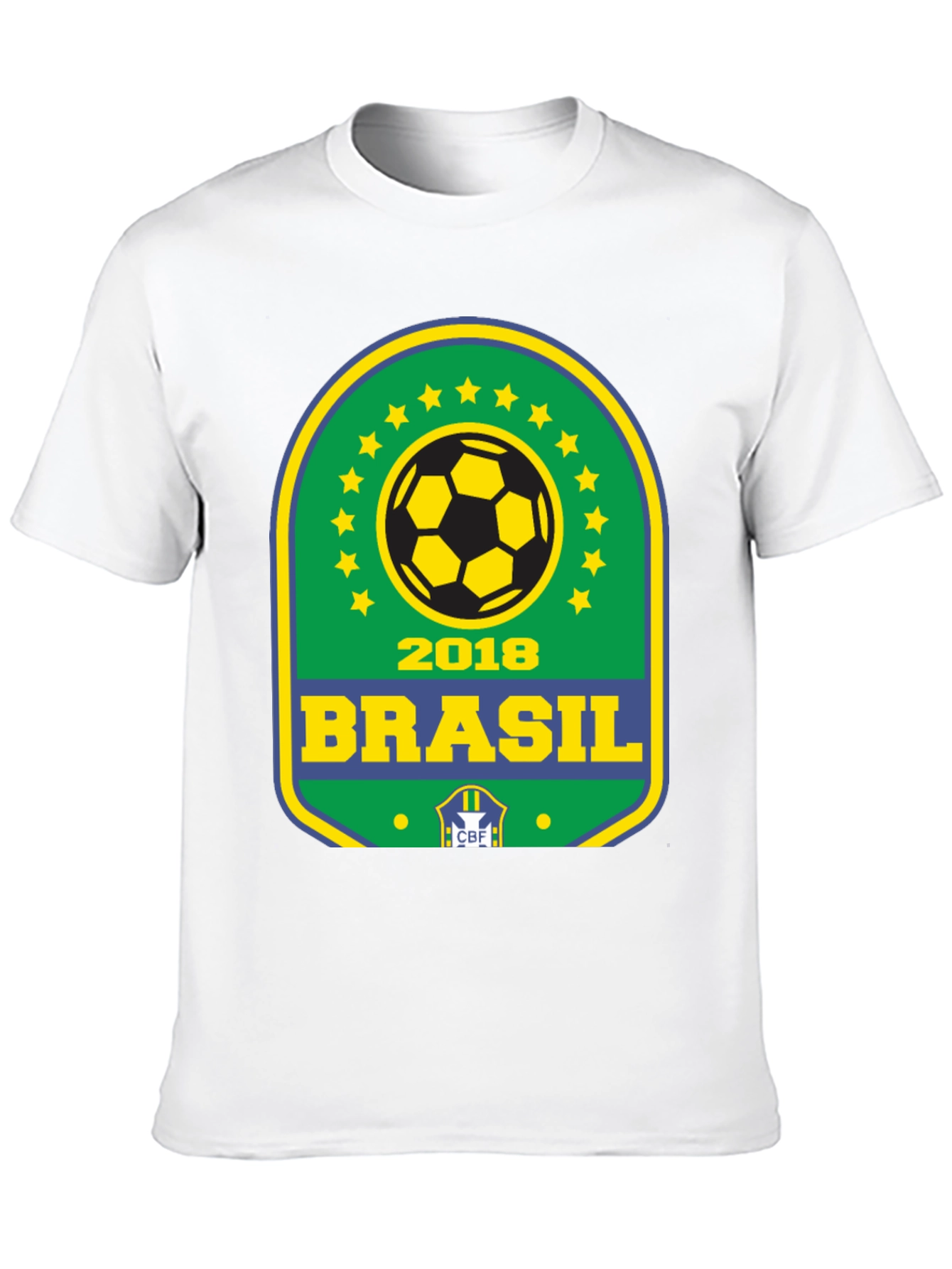 Black Brazil 2018 Soccer T-Shirt view 10