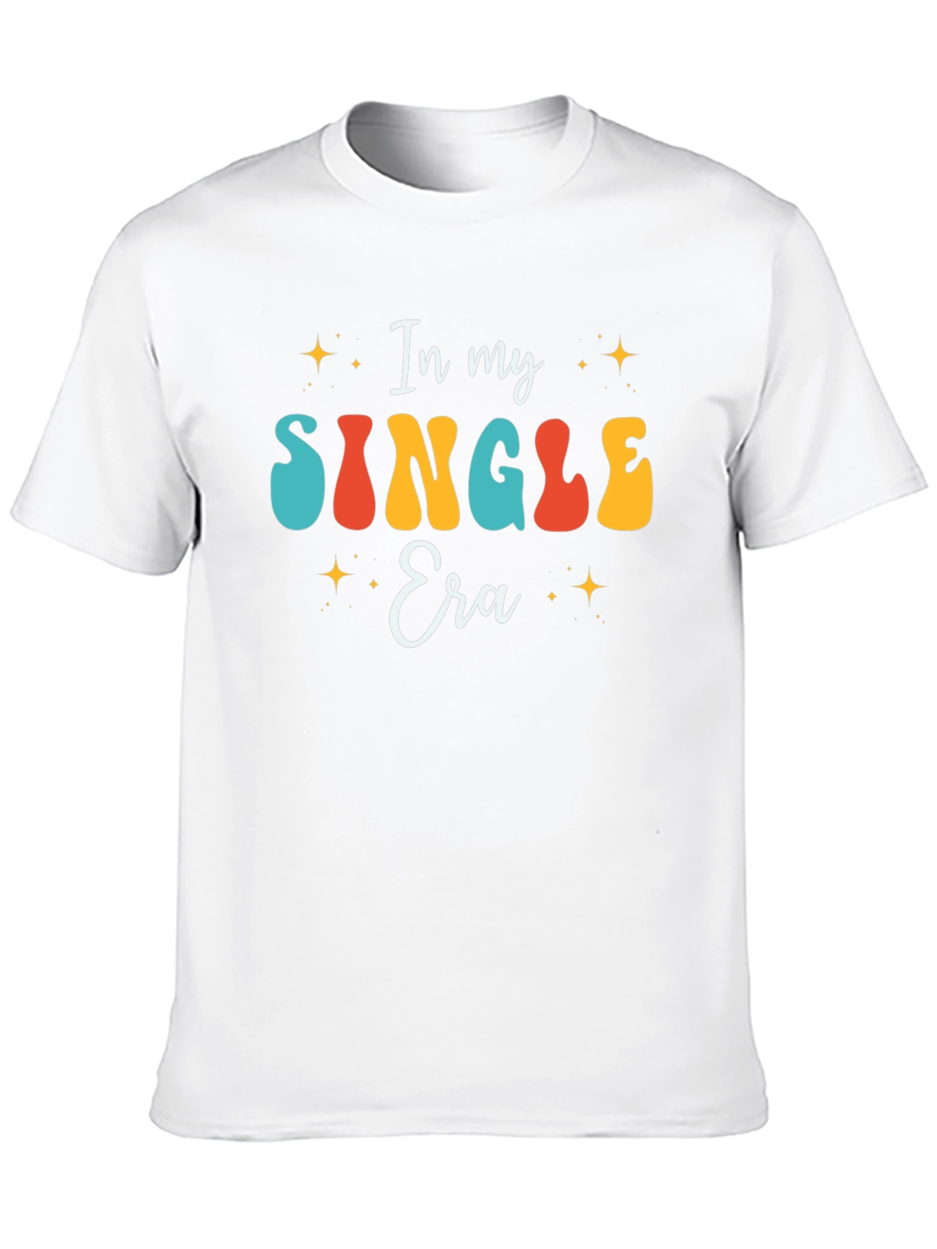 Black In My Single Era Graphic T-Shirt view 10