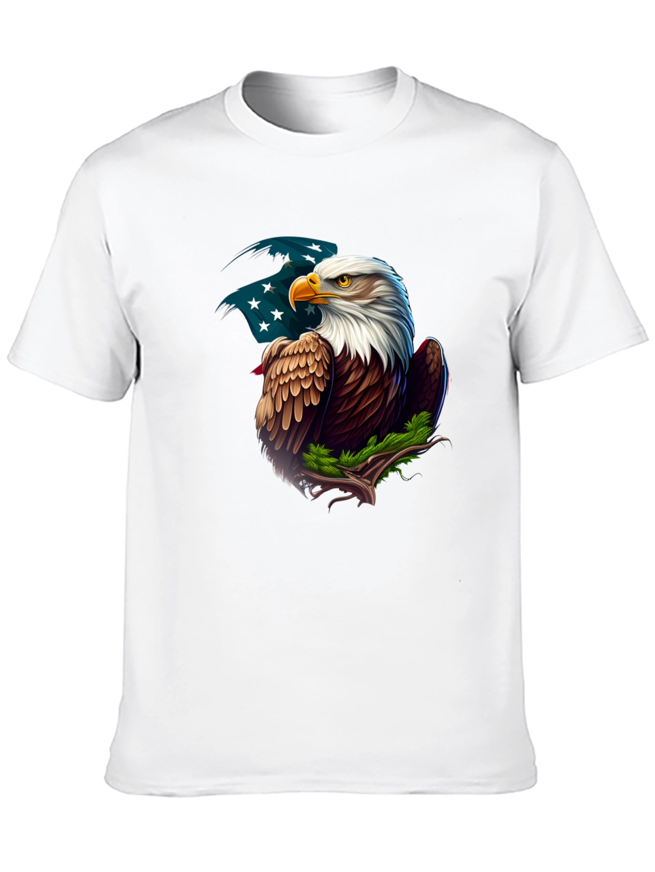 Black Eagle Graphic Tee - Patriotic American Pride view 10