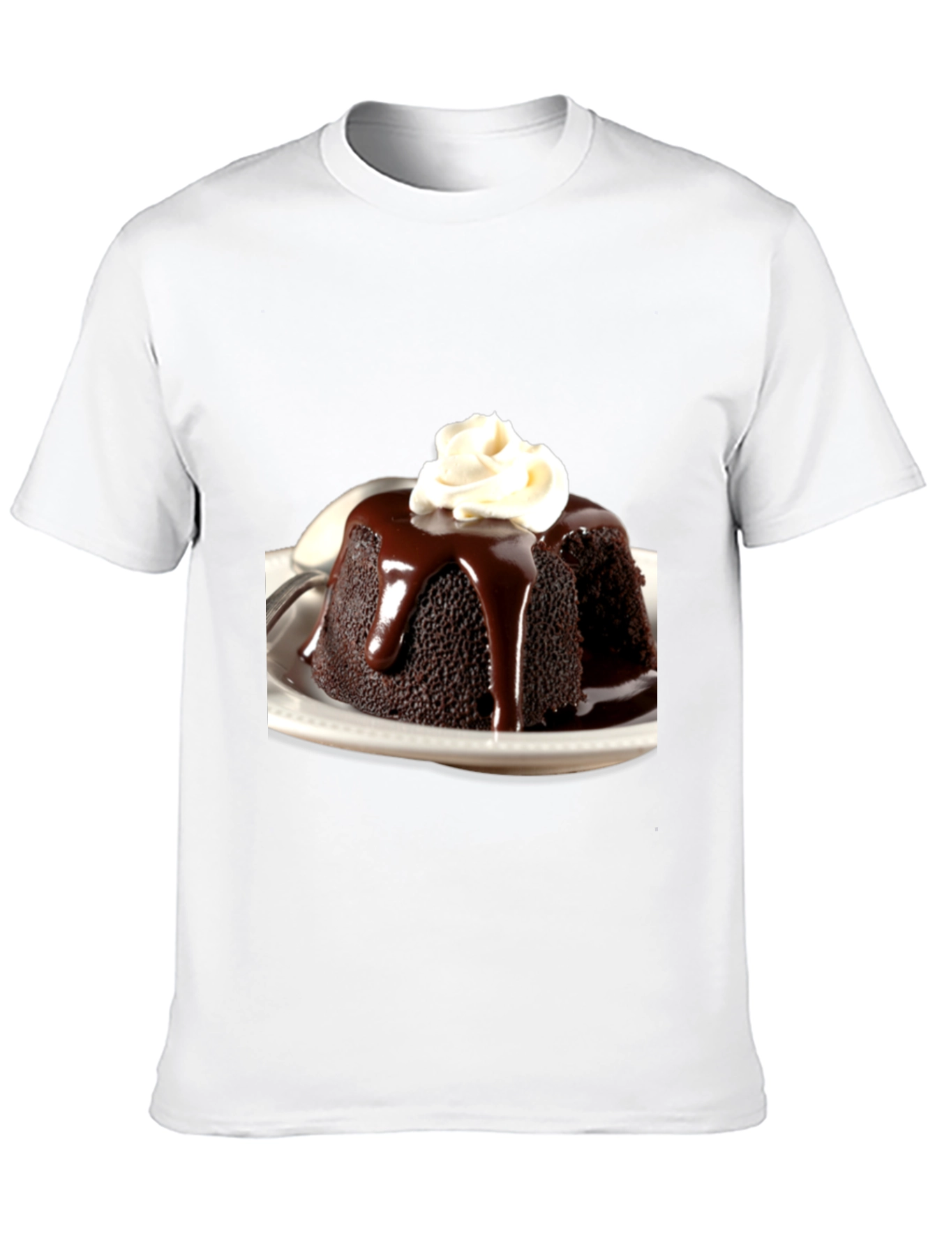 Black Chocolate Pudding Dessert T-Shirt view 10