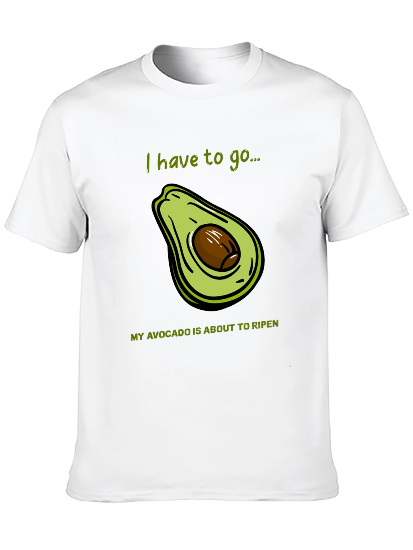 Avocado Ripen Funny T-Shirt - 10