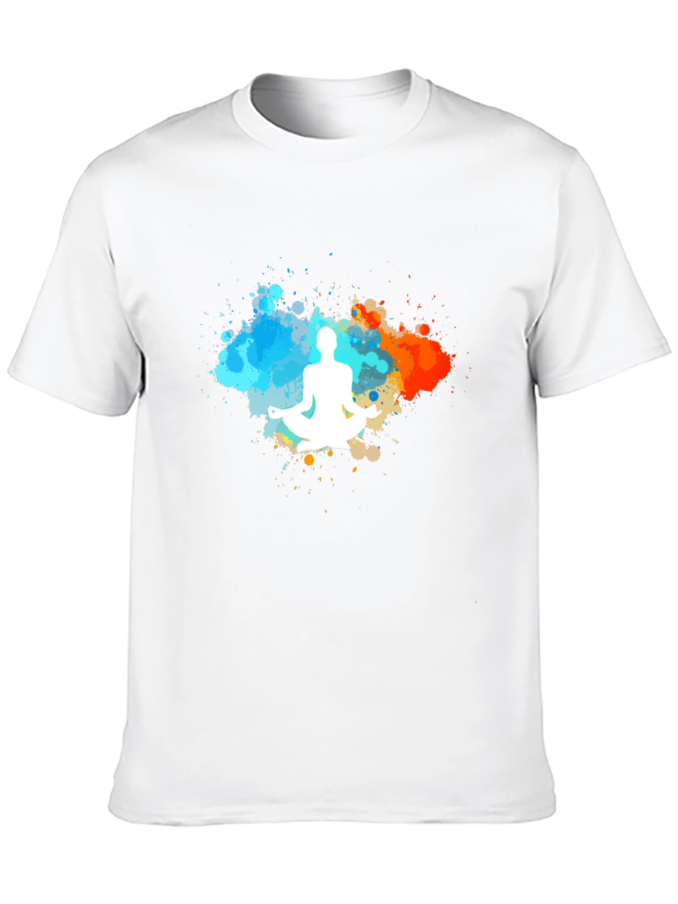 Black Yoga Meditation T-Shirt - Stylish Graphic Tee view 10