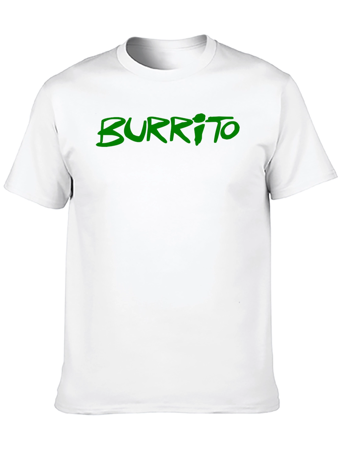 Black Men's Black Burrito Graphic Tee view 10