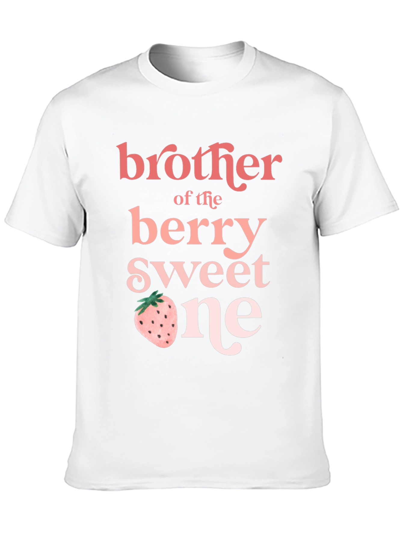 Black Brother of the Berry Sweet One T-Shirt view 10