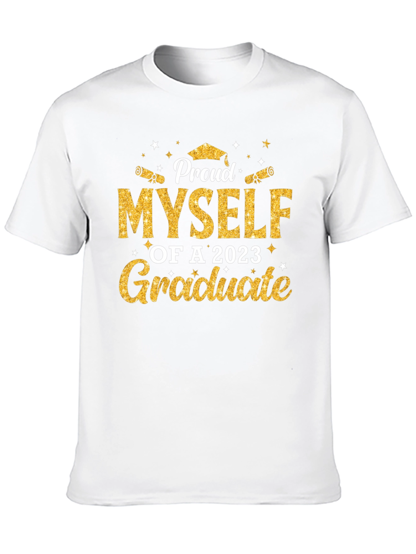 Black Proud 2023 Graduate T-Shirt view 10