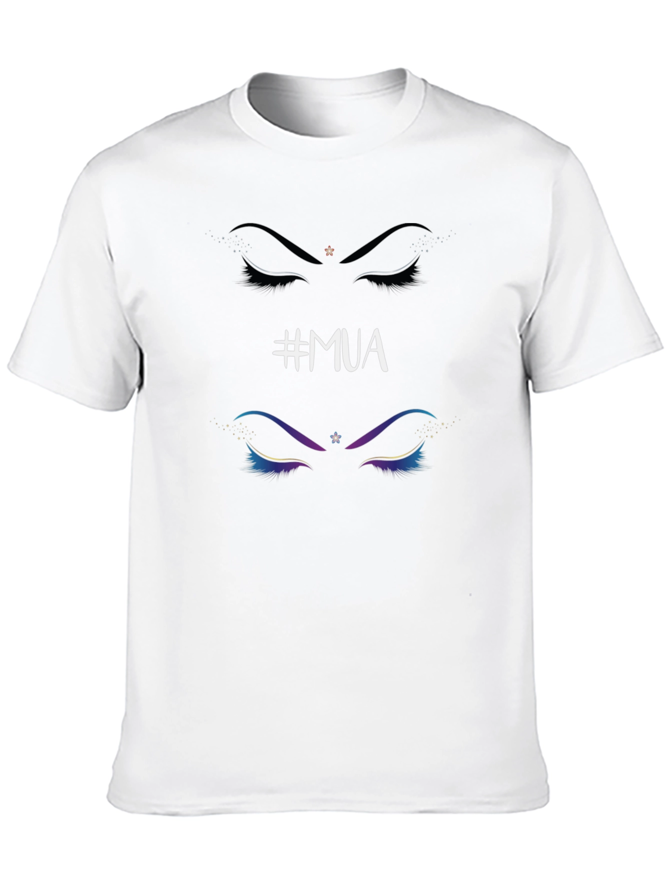 Black MUA Graphic Tee - Eyelash Design view 10