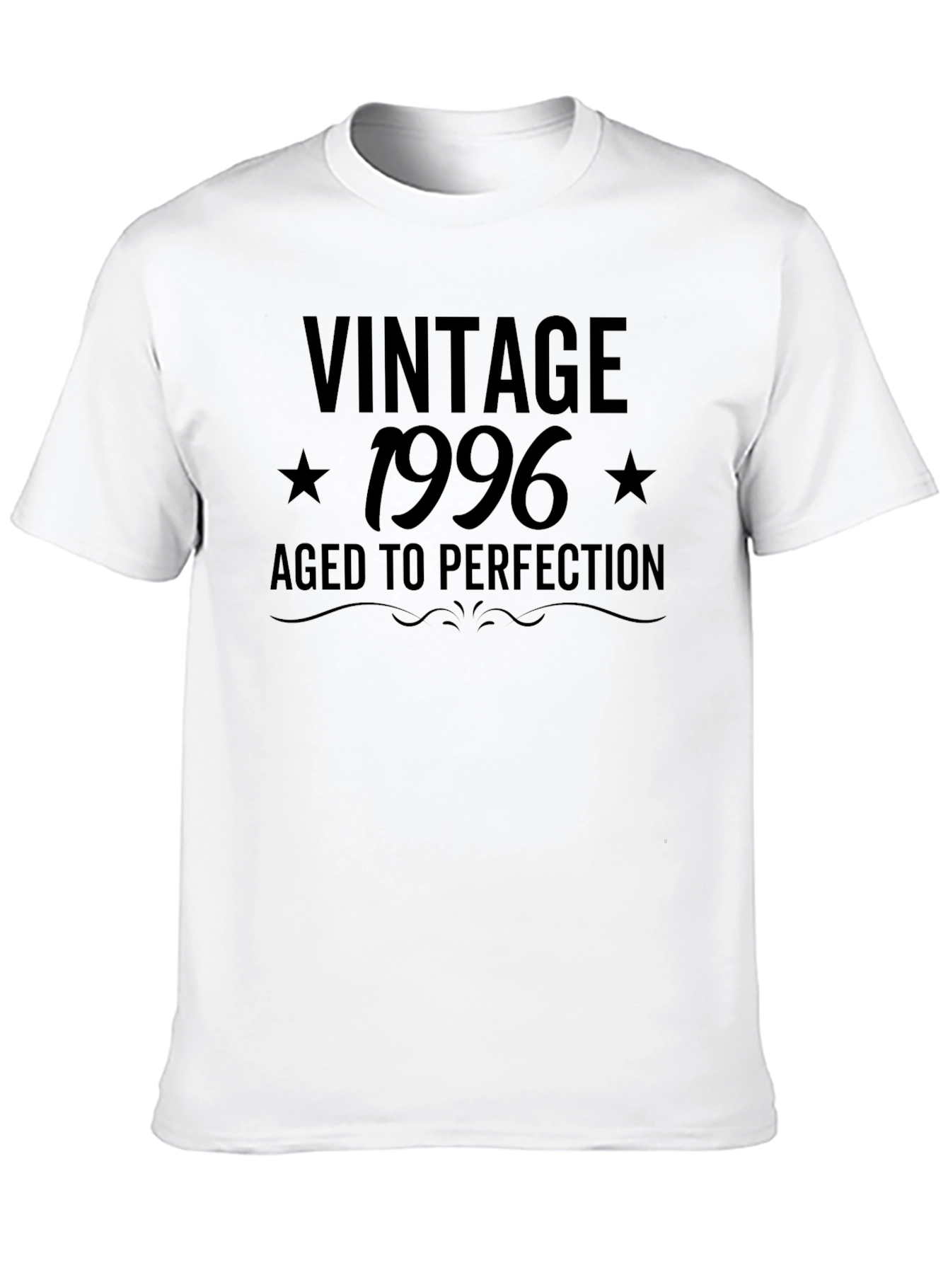Black Vintage 1996 Aged to Perfection T-Shirt view 10