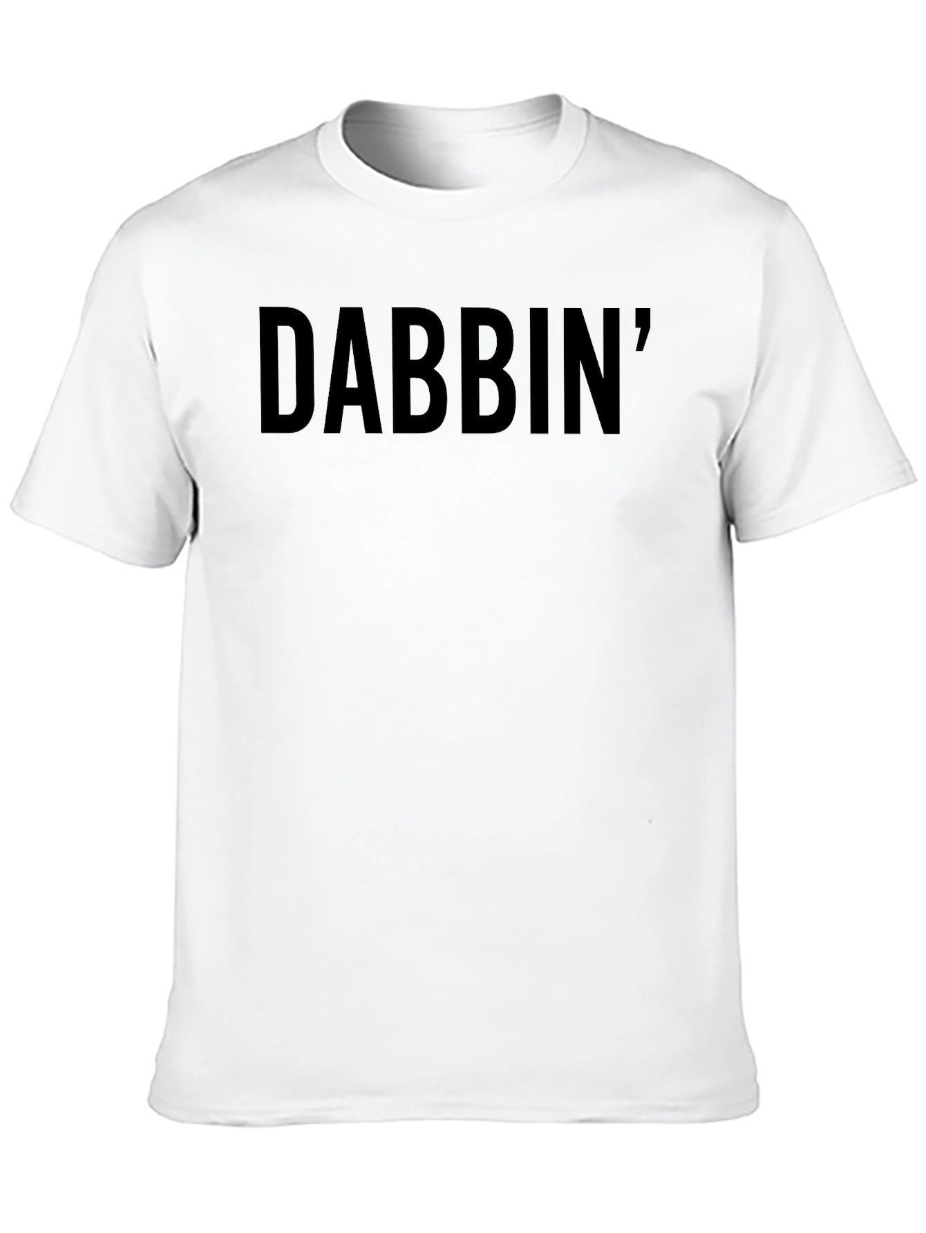 Black Dabbin' Black T-Shirt view 10