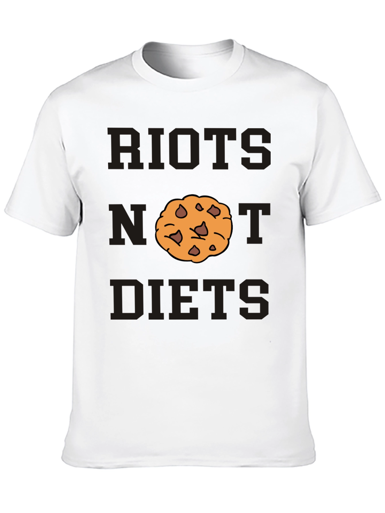 Black Riots Not Diets Cookie T-Shirt view 10