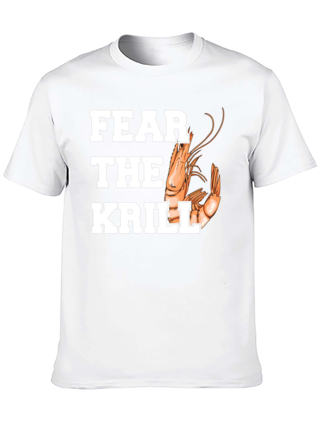 Black Fear the Krill Graphic Tee view 10