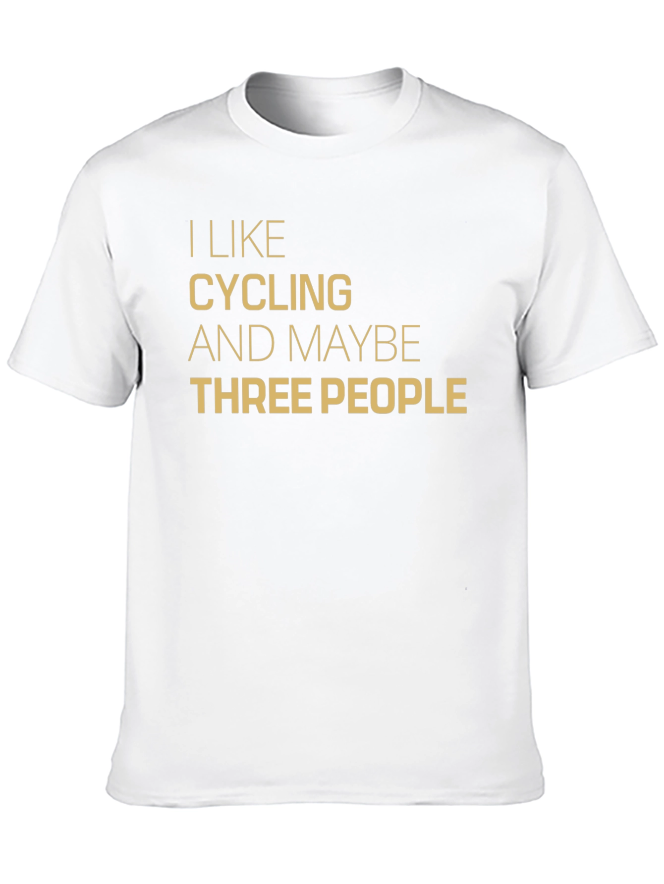 Black Cycling & Three People T-Shirt view 10