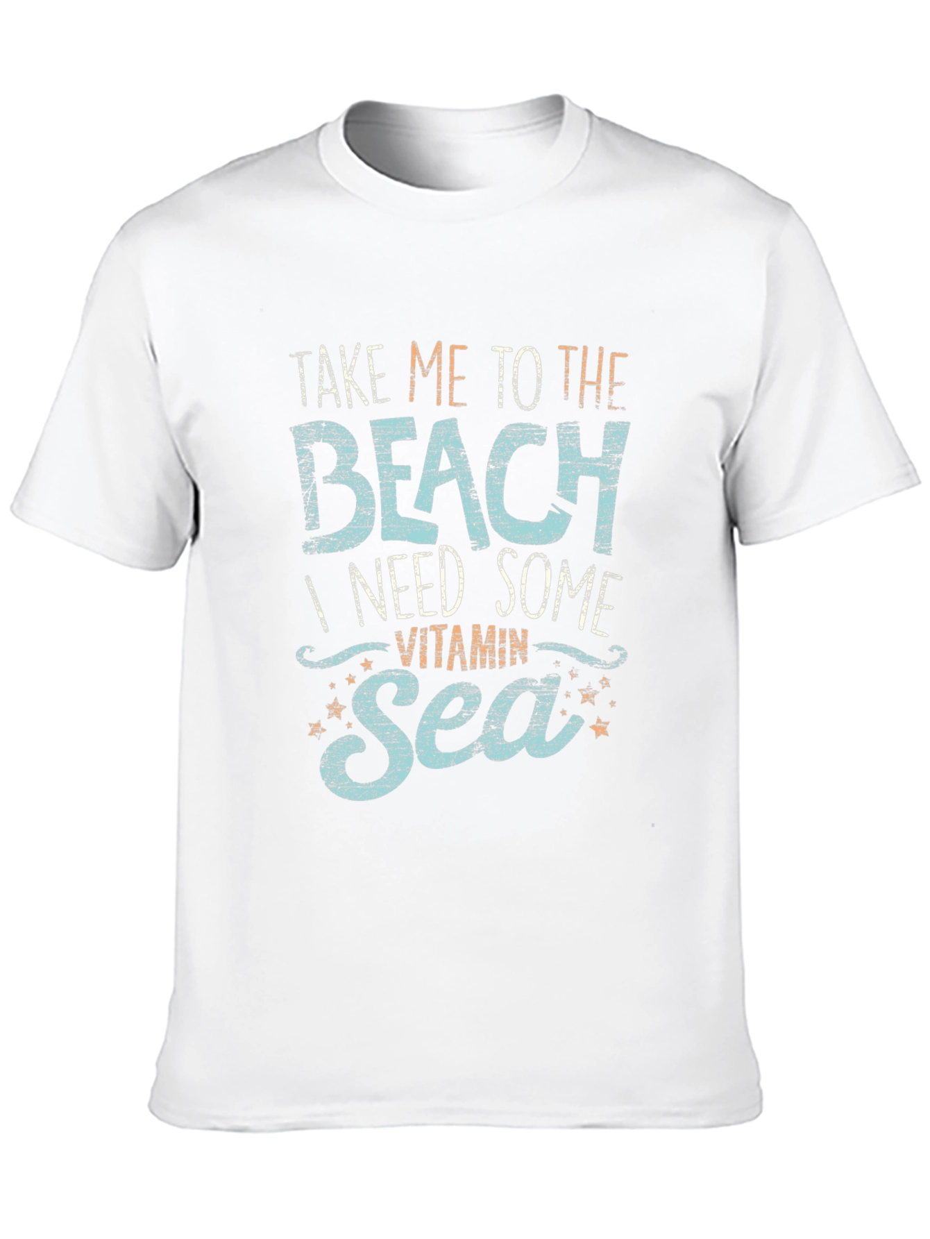 Black Beach Vitamin Sea Graphic Tee - Black view 10