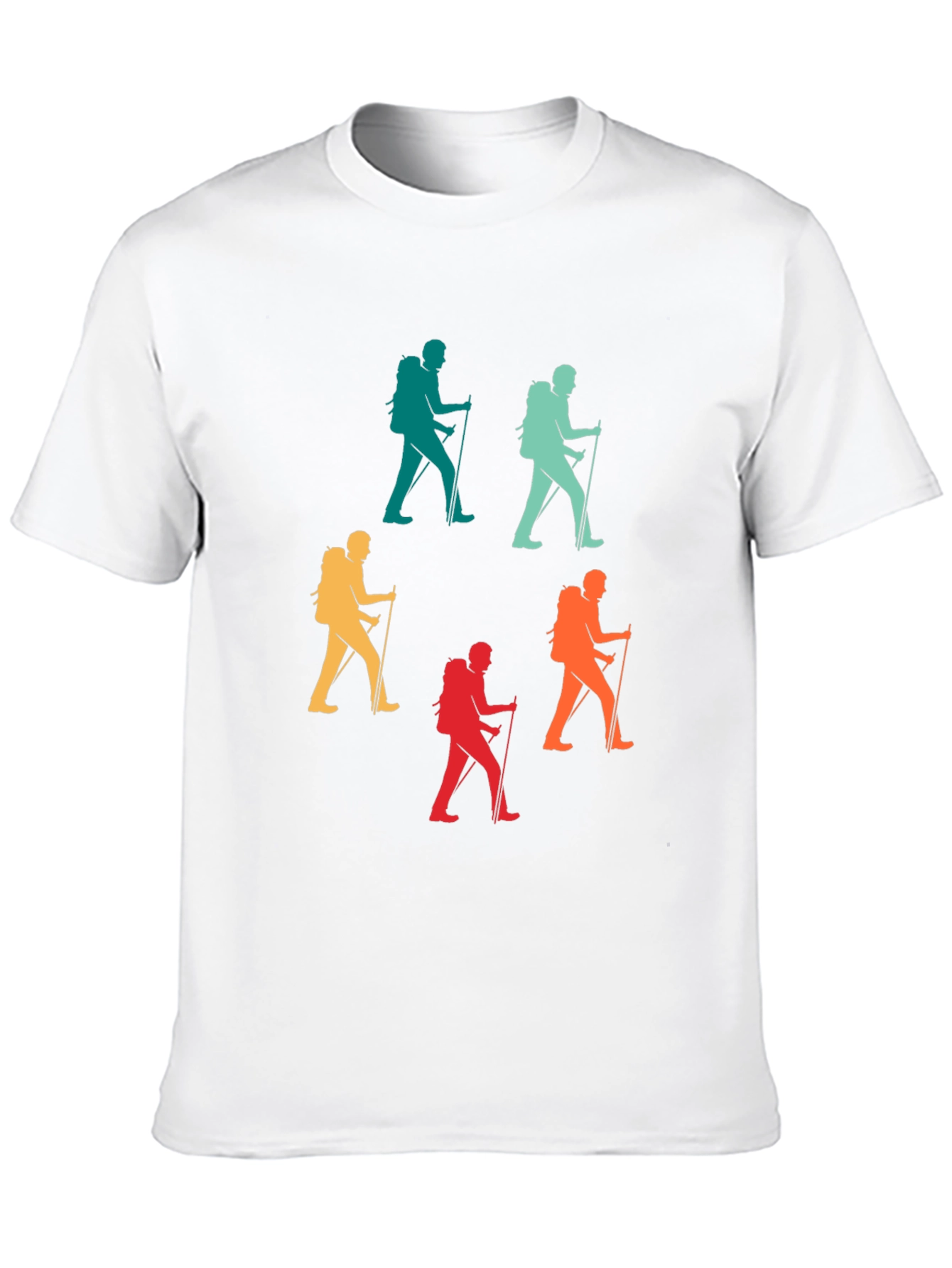 Black Hiking Retro Graphic Tee - Adventure Ready view 10