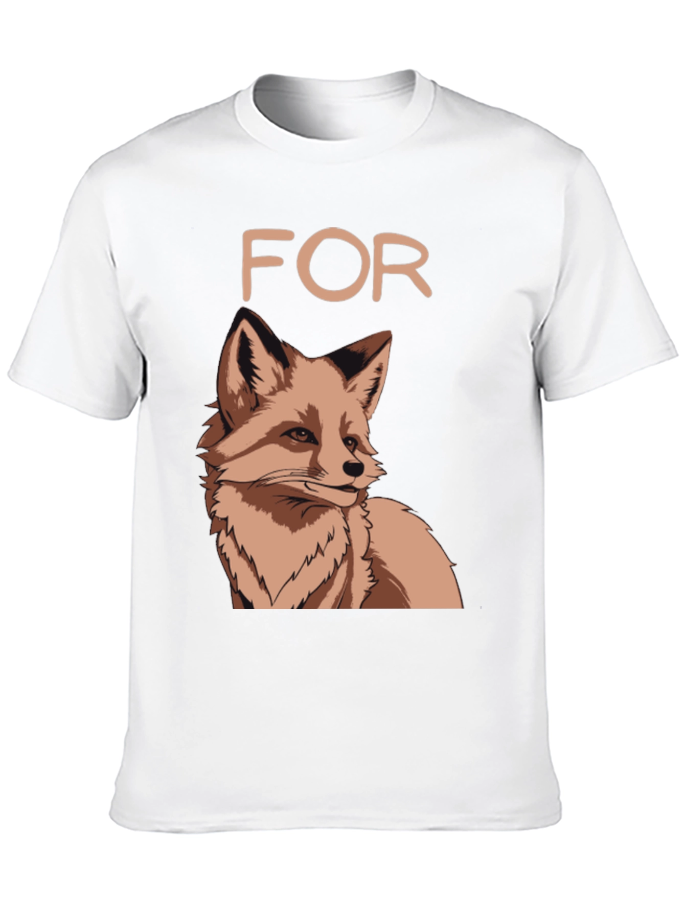 Black Fox Graphic T-Shirt - "For Fox Sake" Tee view 10