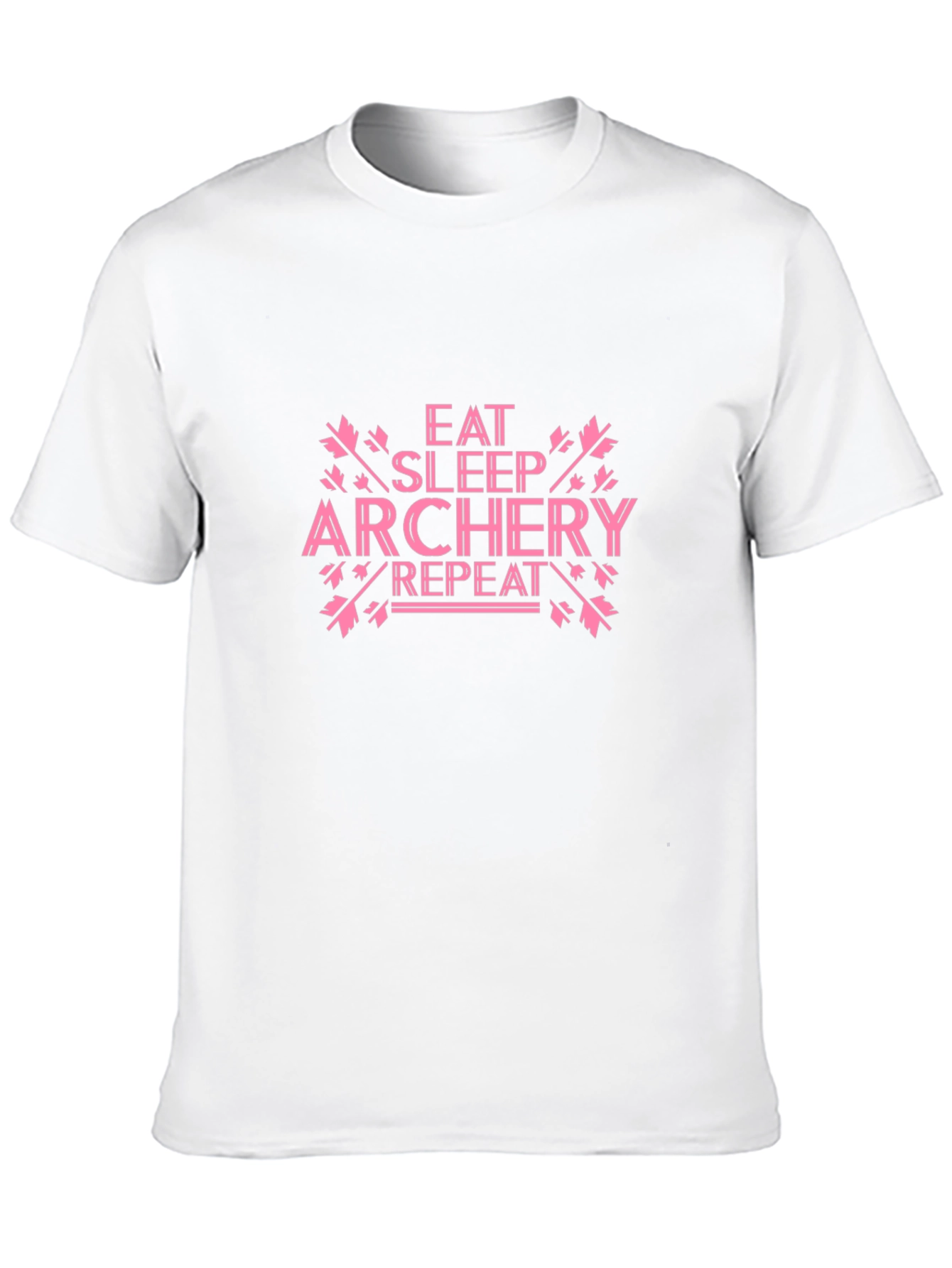 Eat Sleep Archery Repeat Black Tee - 10