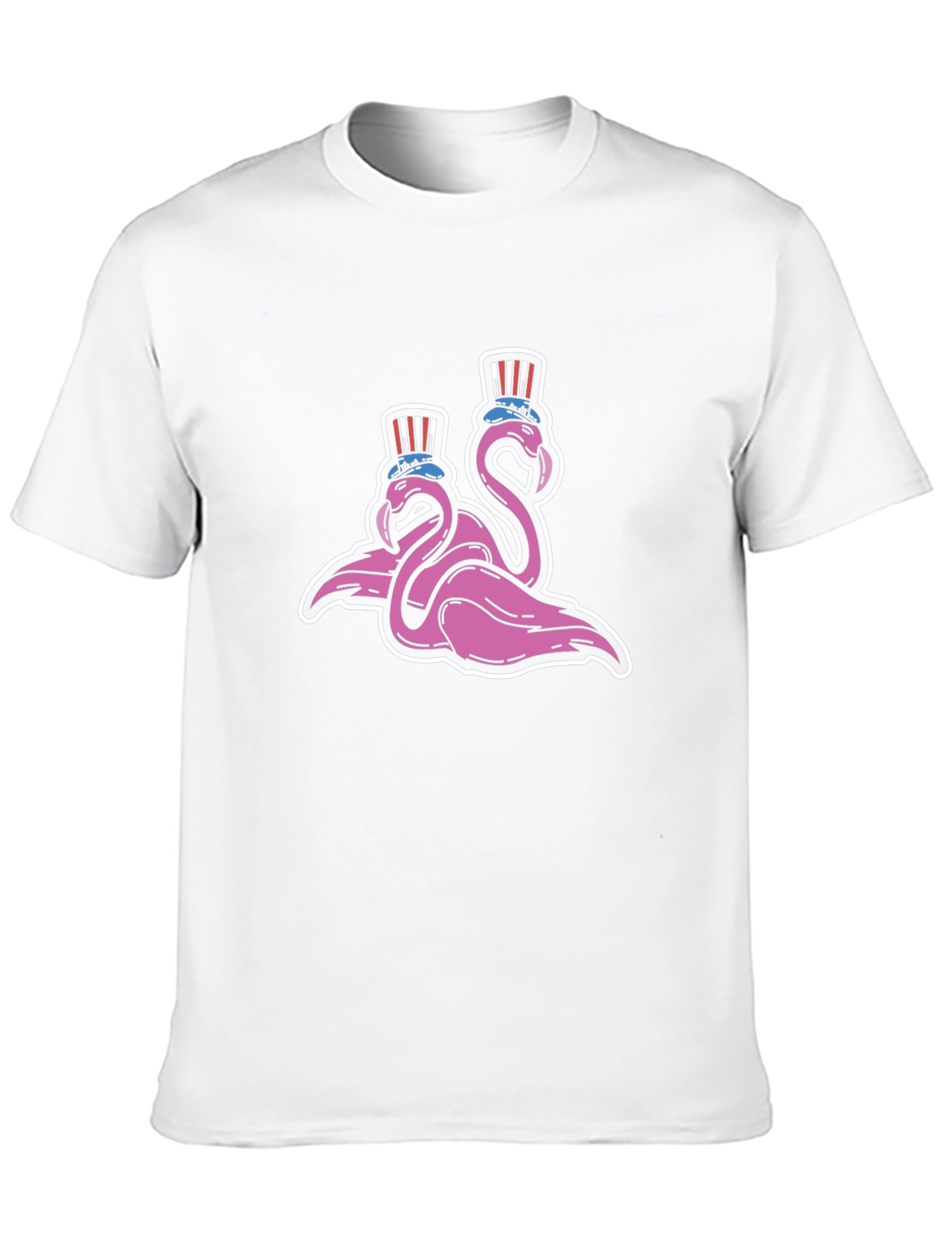 Flamingo Uncle Sam T-Shirt - 10