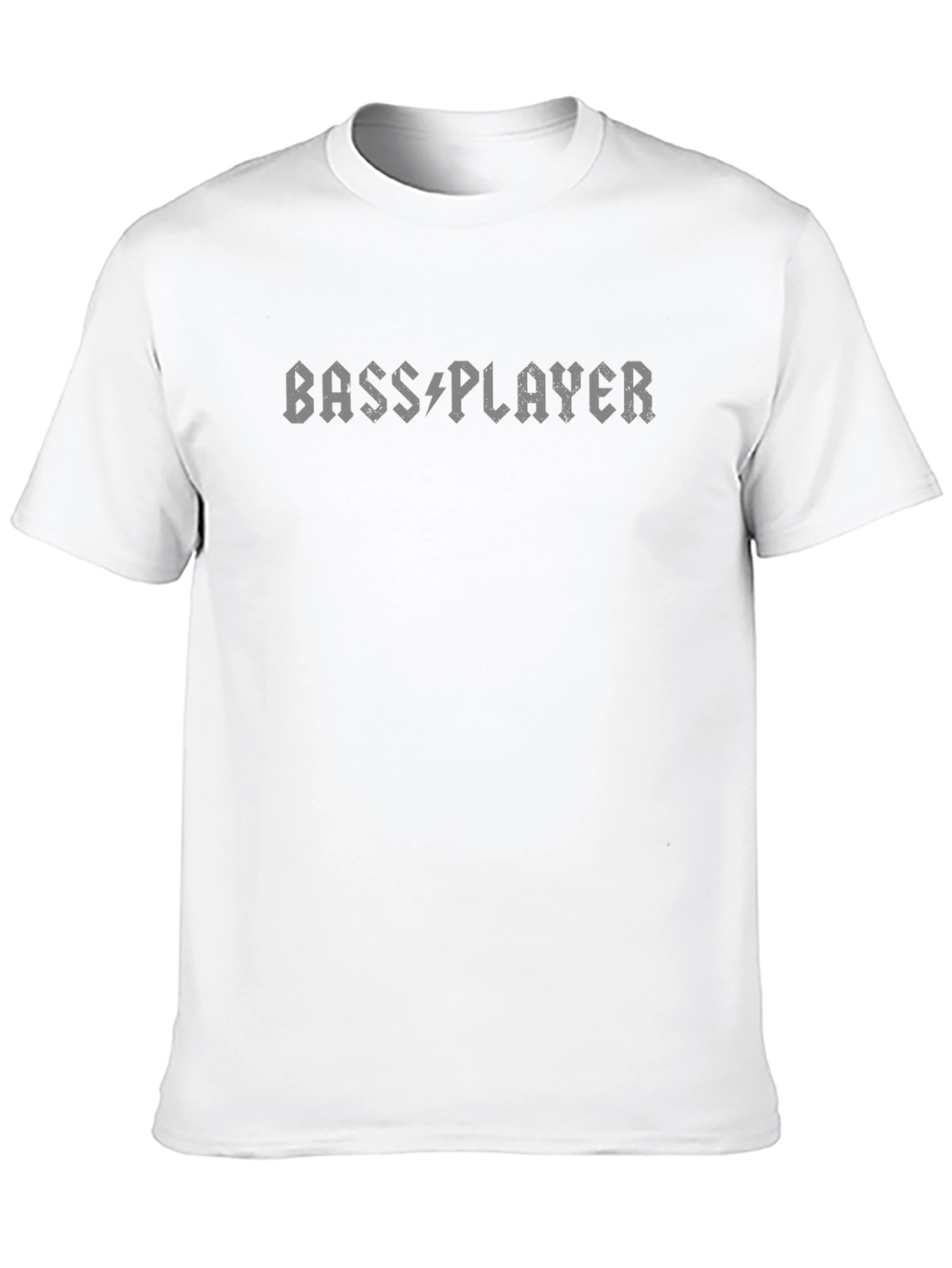 Black Bass Player T-Shirt - Rock & Roll Graphic Tee view 10