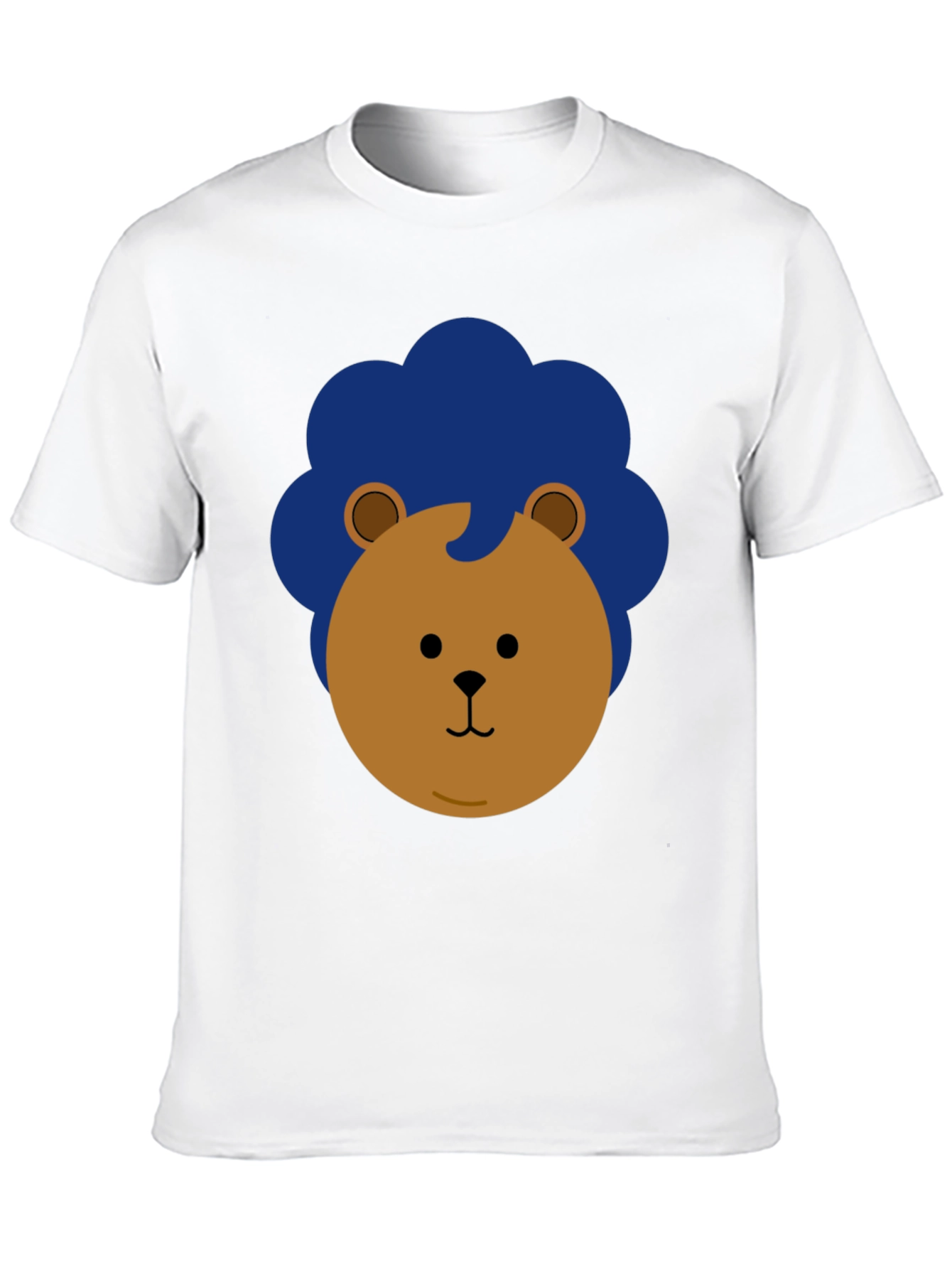 Black Lion Graphic Print Black Casual Tee view 10