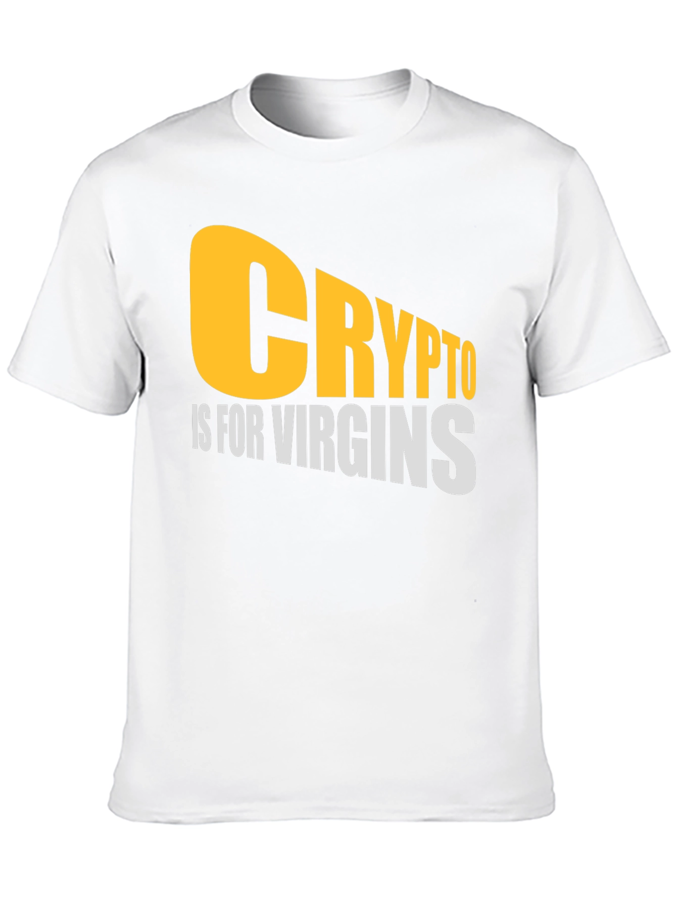 Black Crypto is for Virgins Graphic T-Shirt view 10