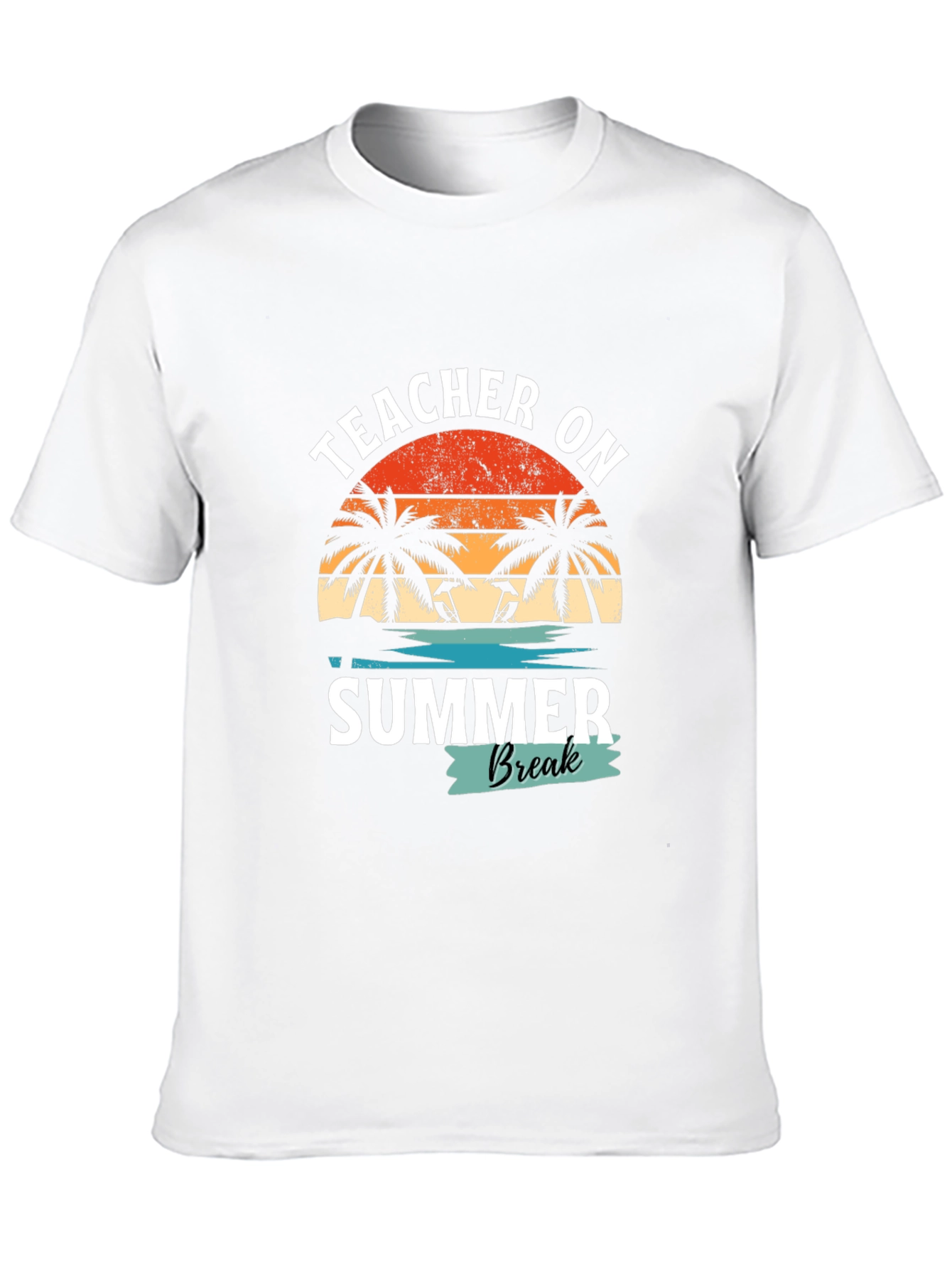 Black Teacher On Summer Break Graphic T-Shirt view 10