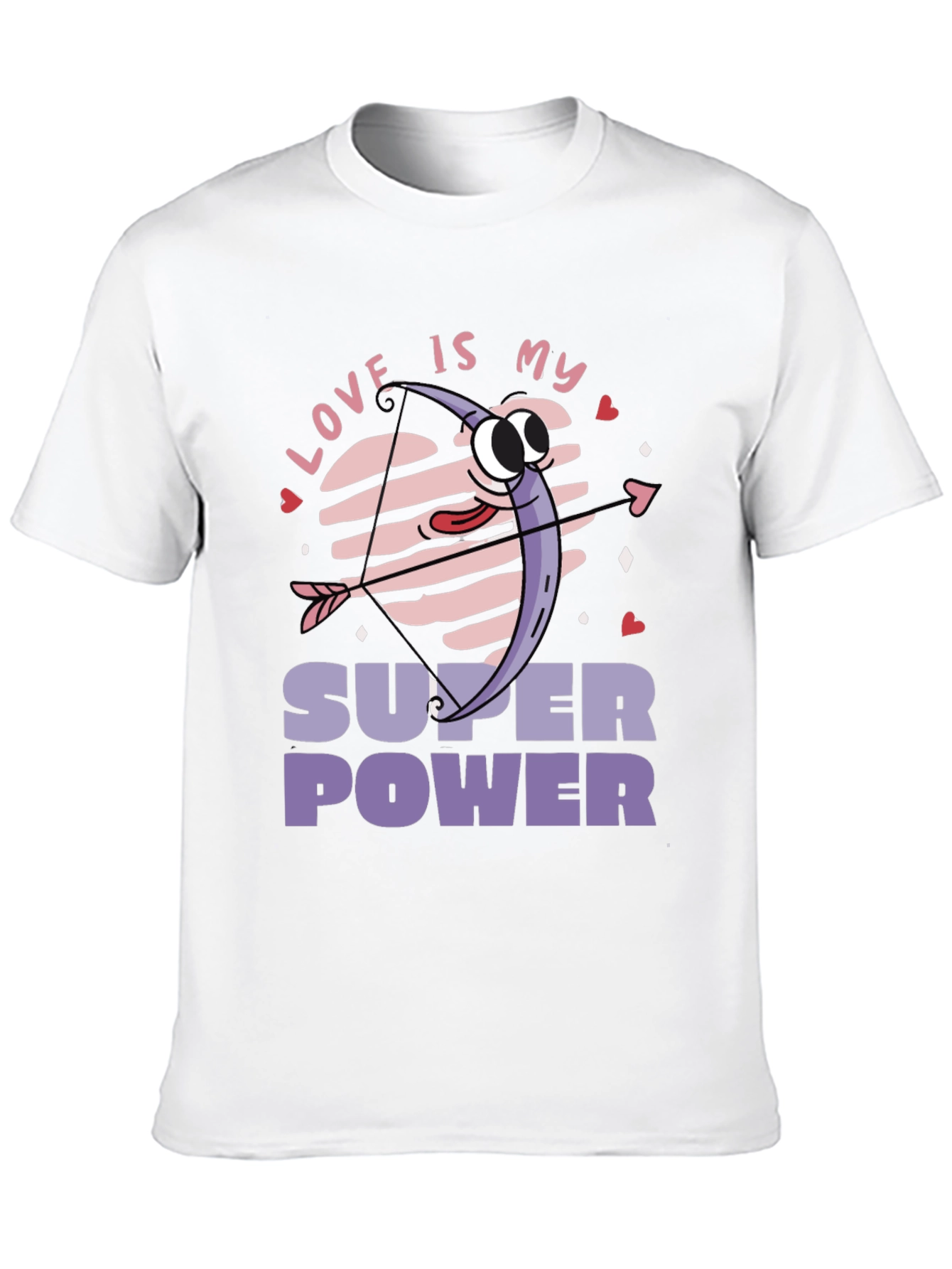Black Love is My Superpower Graphic T-Shirt view 10