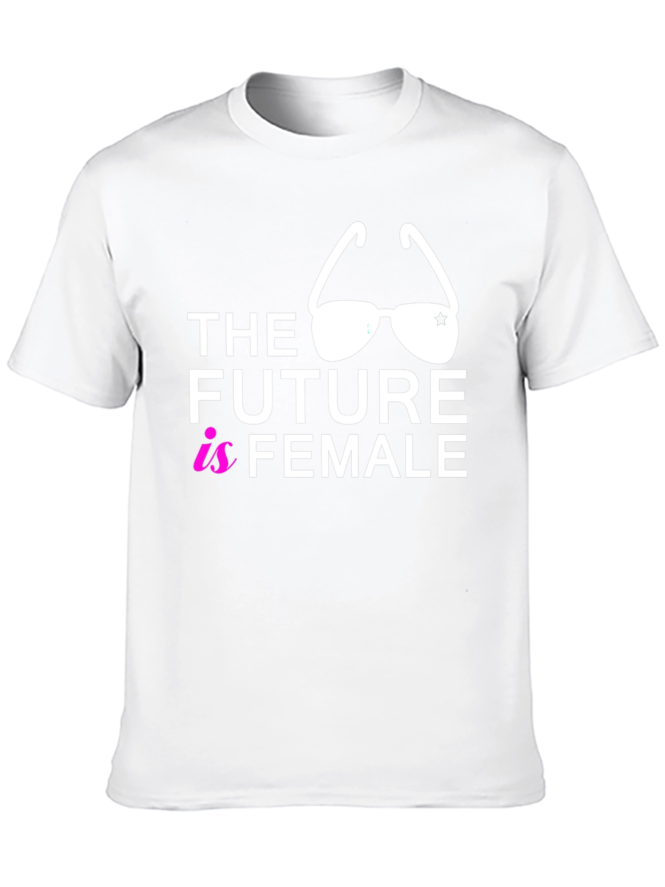 Black The Future is Female Graphic Tee - Black view 10