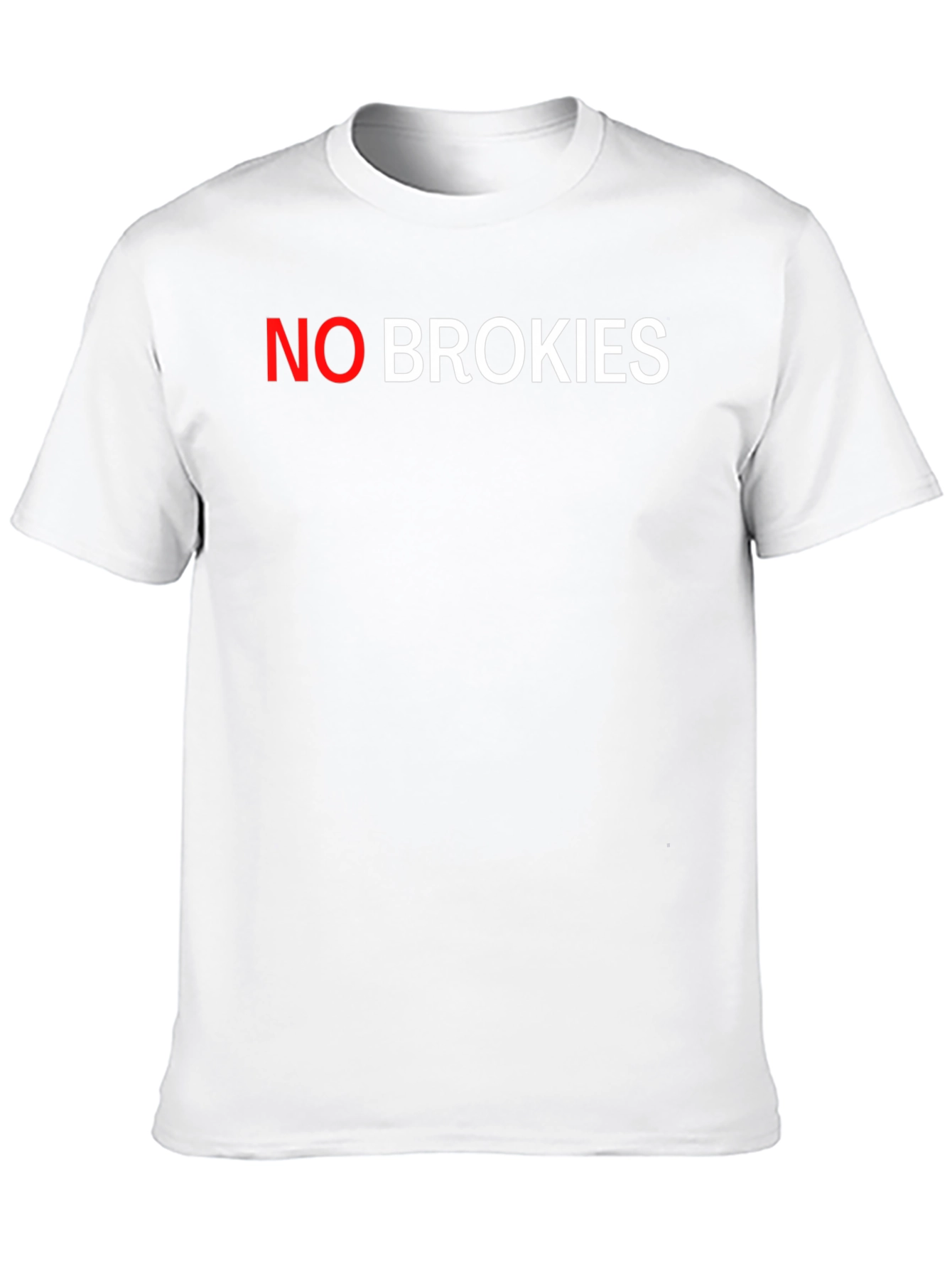 Black No Brokies Black T-Shirt view 10