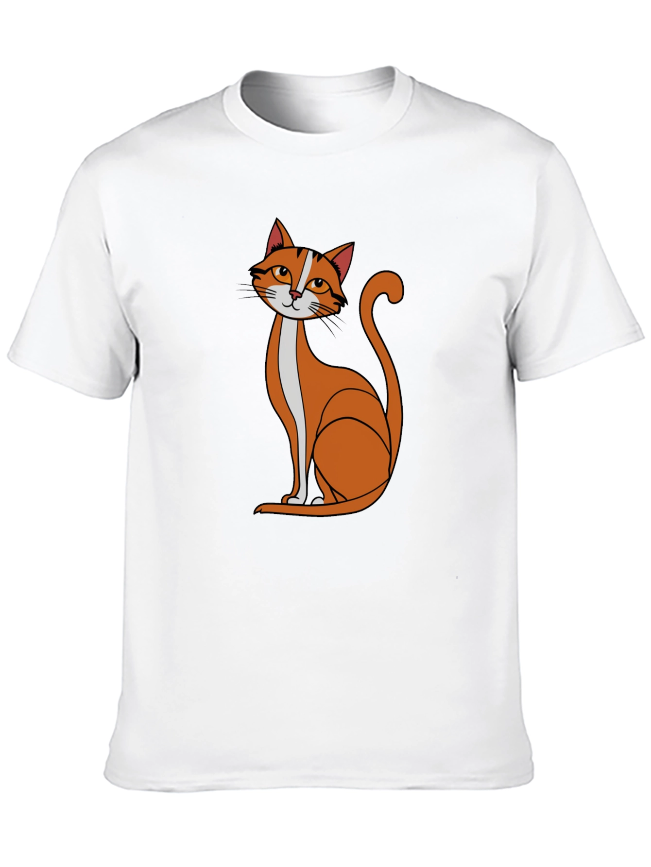 Black Cool Cat Graphic T-Shirt - Black view 10