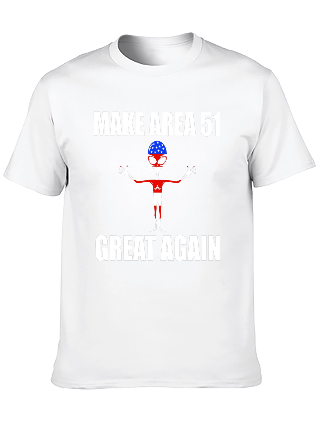 Black Make Area 51 Great Again T-Shirt view 10