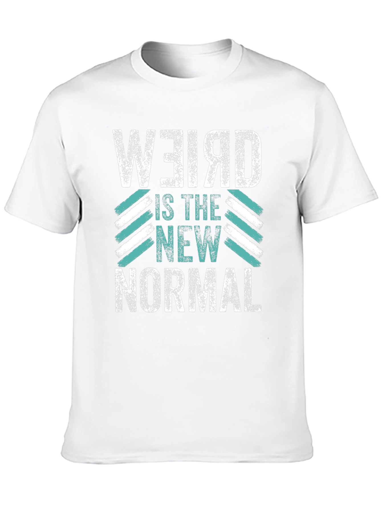 Black Weird is the New Normal Graphic Tee view 10