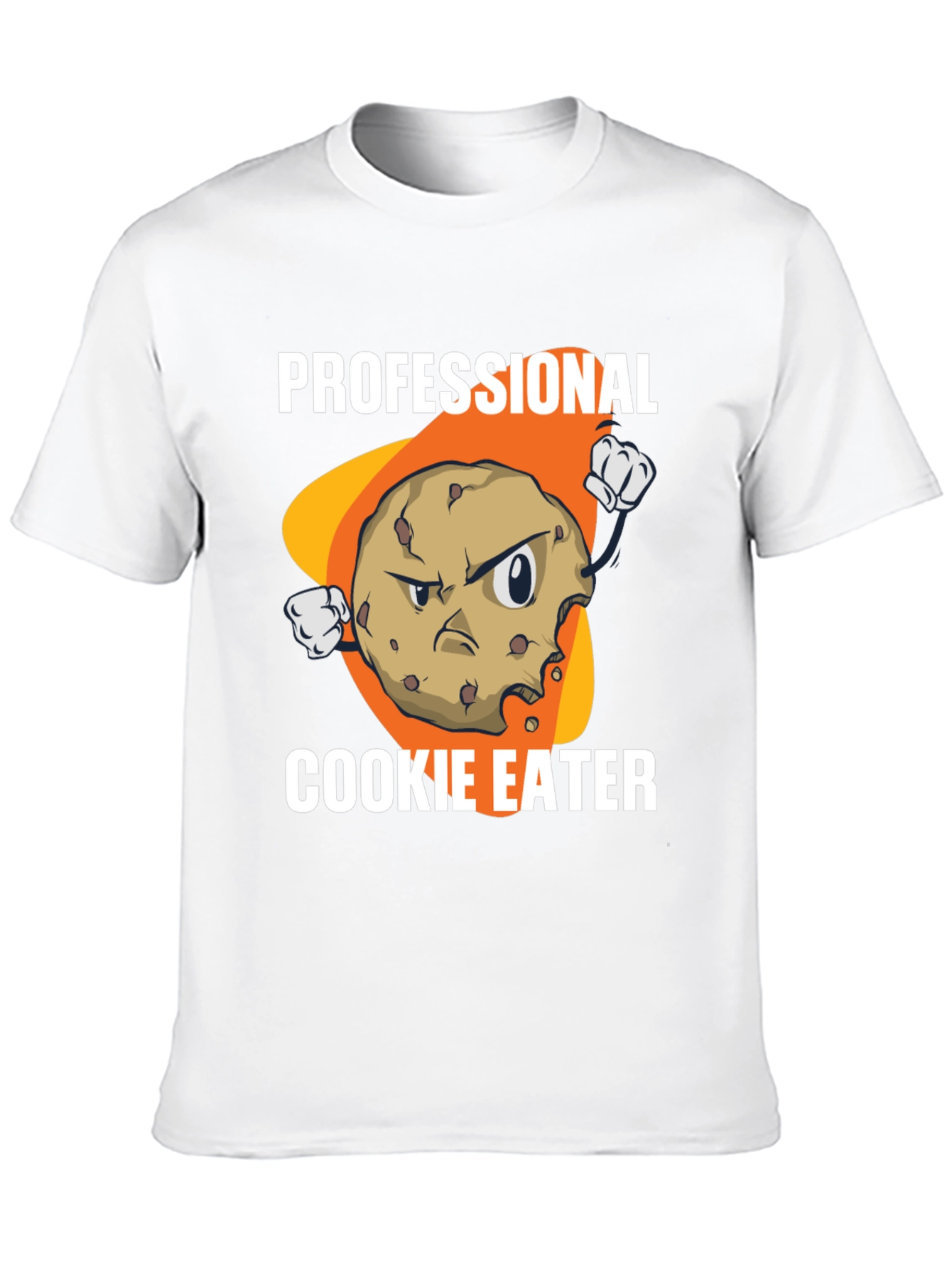Black Professional Cookie Eater T-Shirt view 10