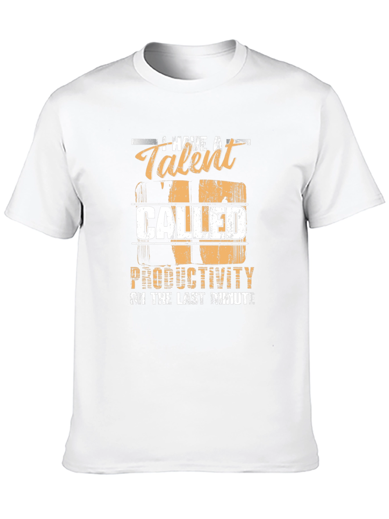 Black Funny Productivity Talent Graphic T-Shirt view 10