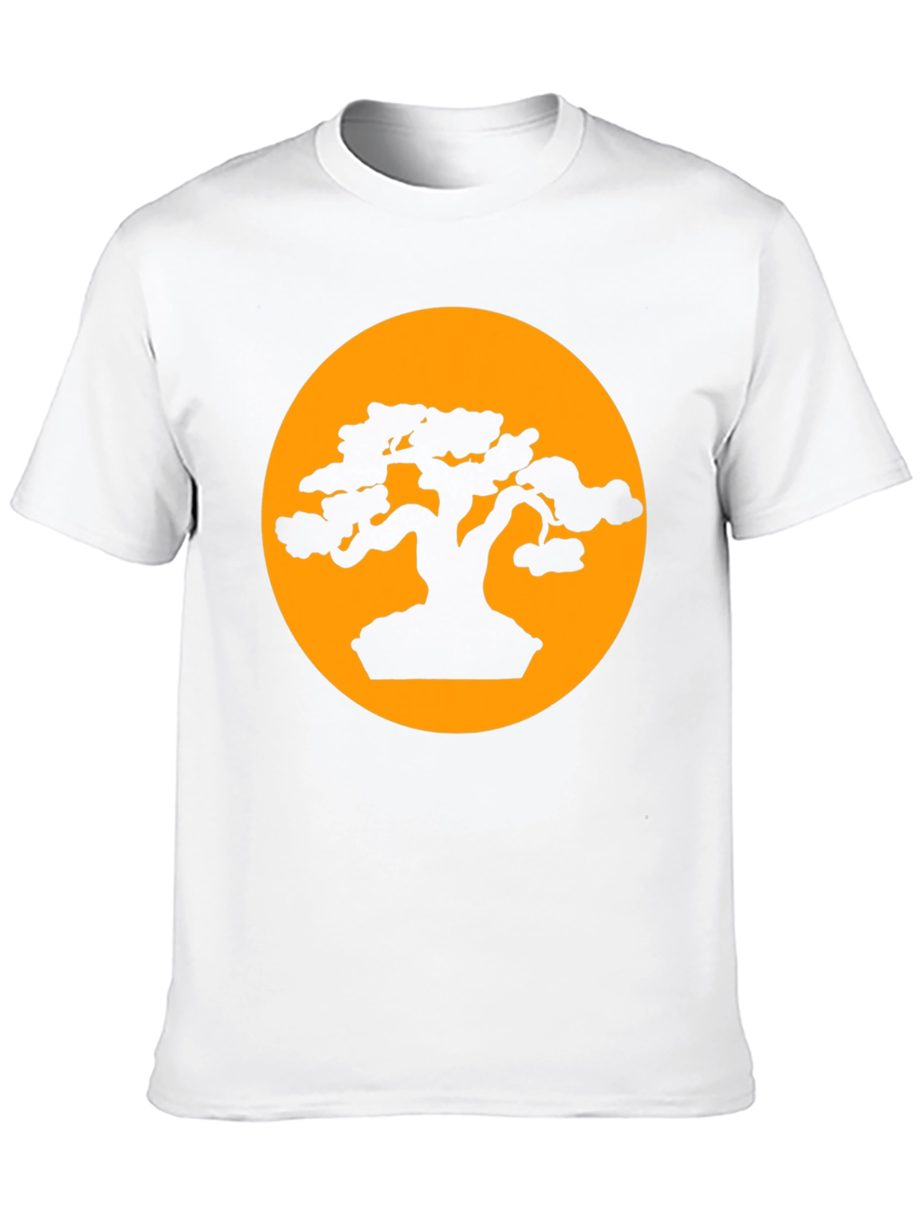 Black Bonsai Tree Silhouette T-Shirt - Artistic Zen Design view 10