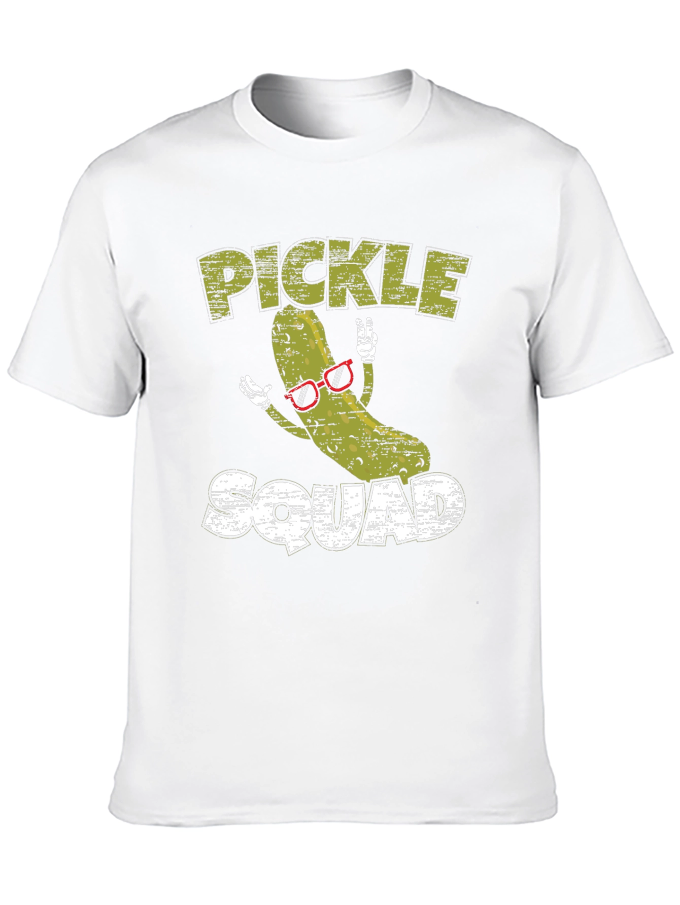 Black Pickle Squad T-Shirt - Cool Graphic Tee view 10