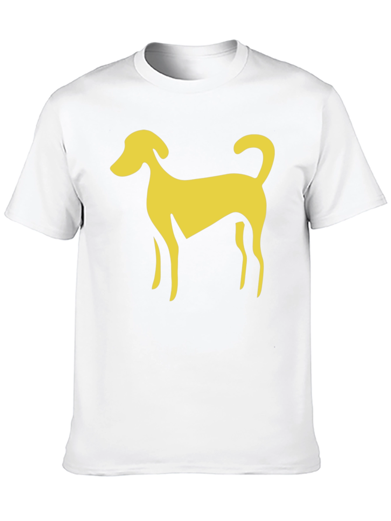 Black Dog Graphic Tee - Casual Black T-Shirt view 10