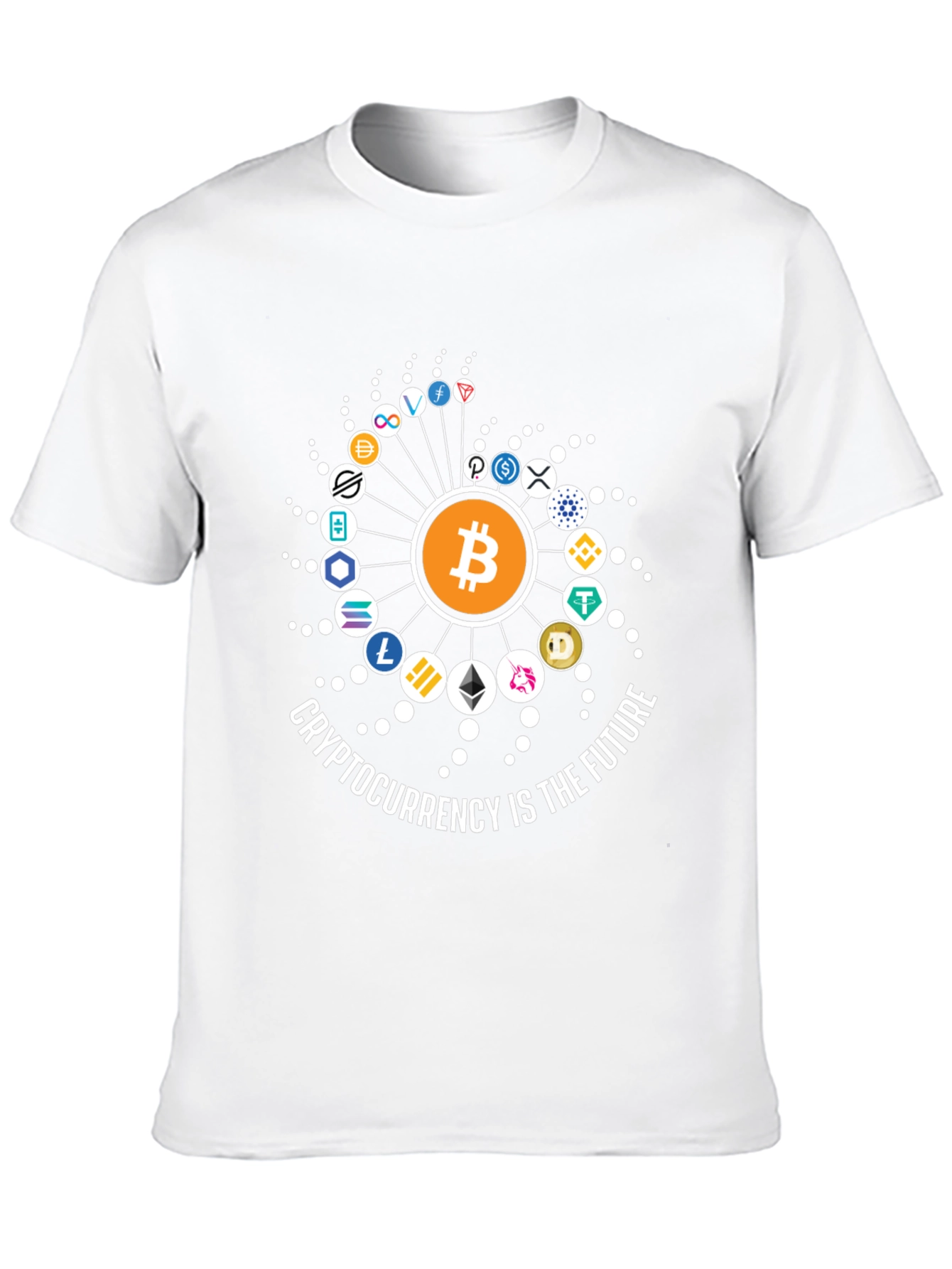 Black Crypto Future Black T-Shirt view 10