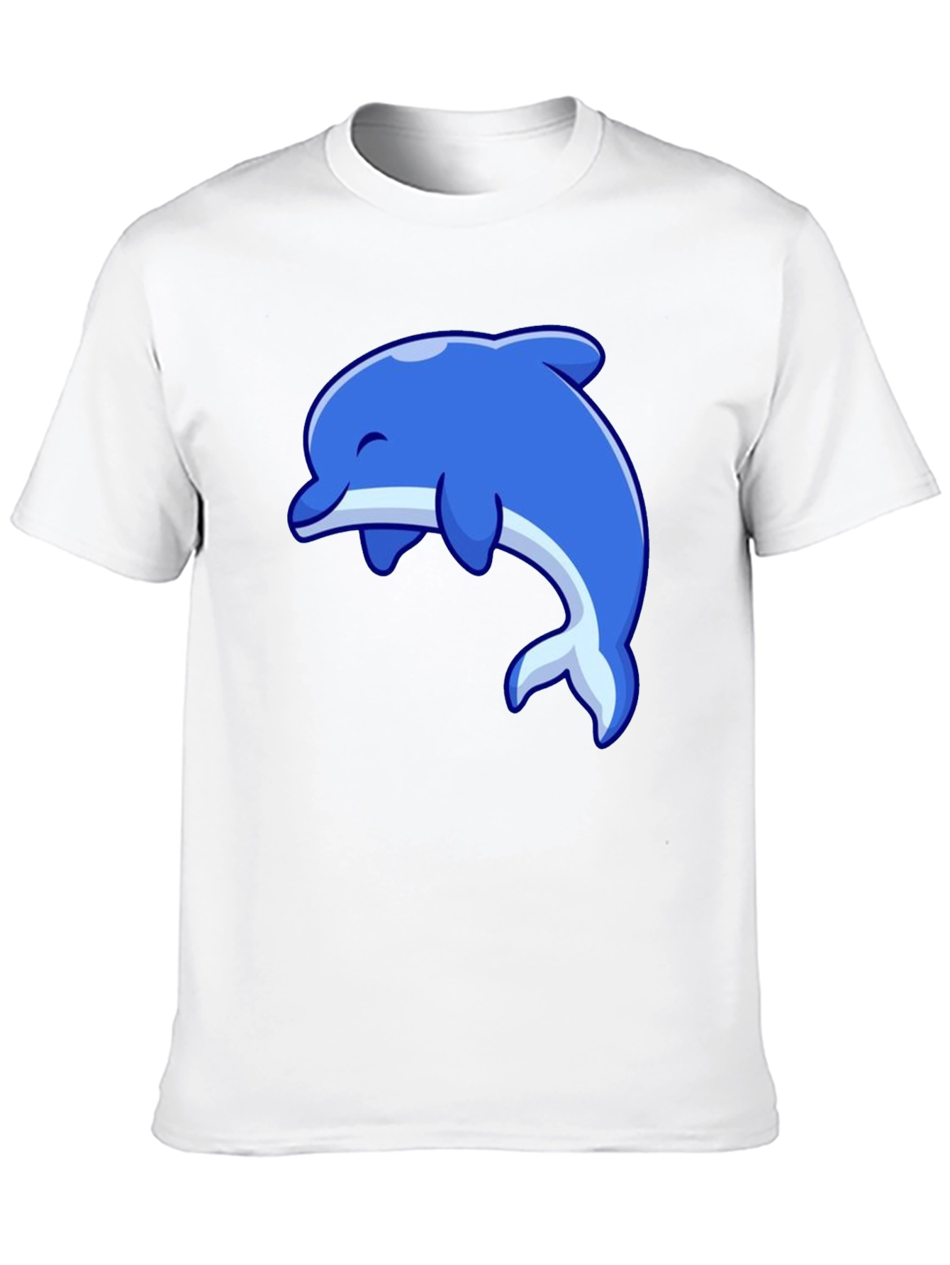 Dolphin Graphic Tee - Black Short Sleeve - 10