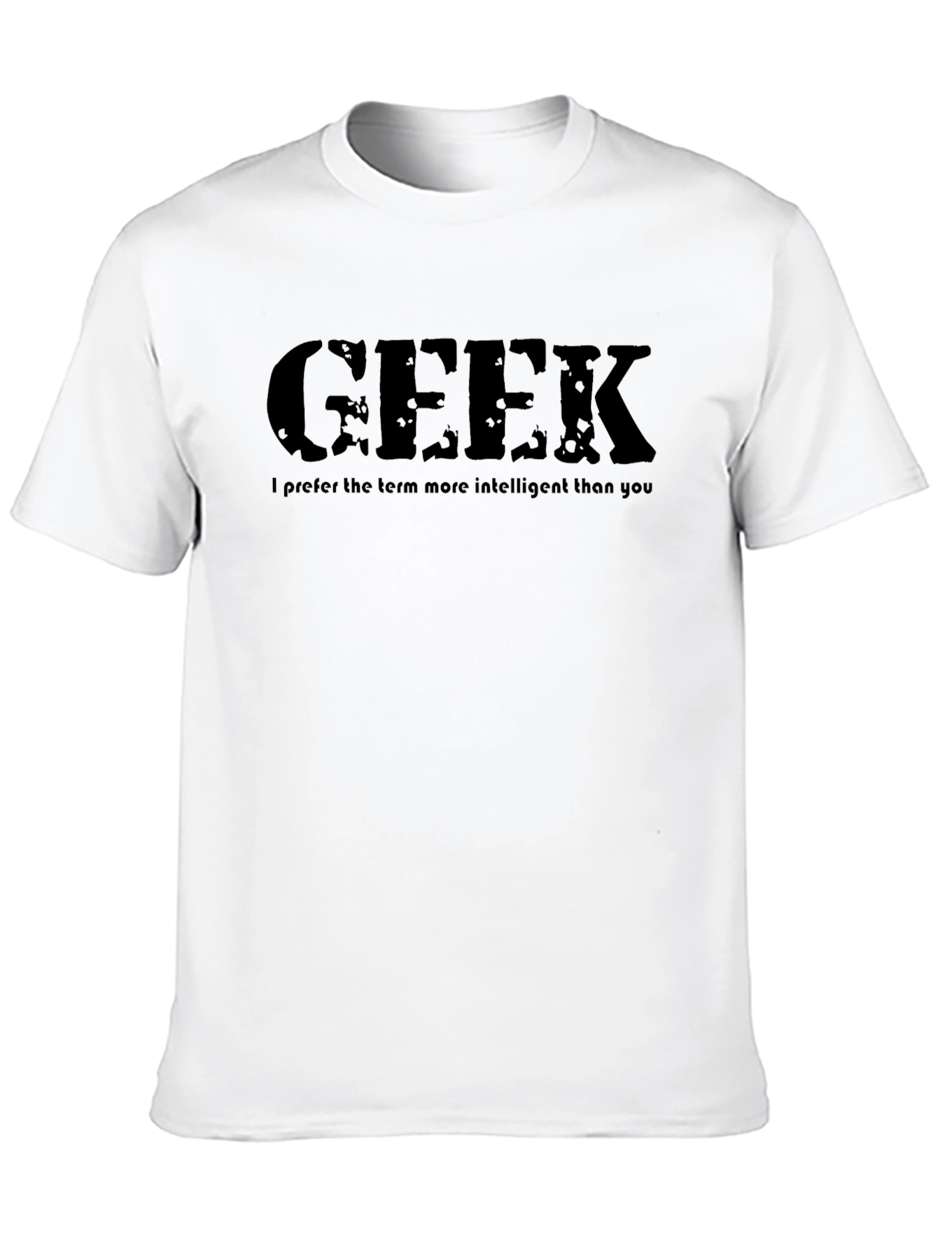 Black Geek Definition T-Shirt view 10