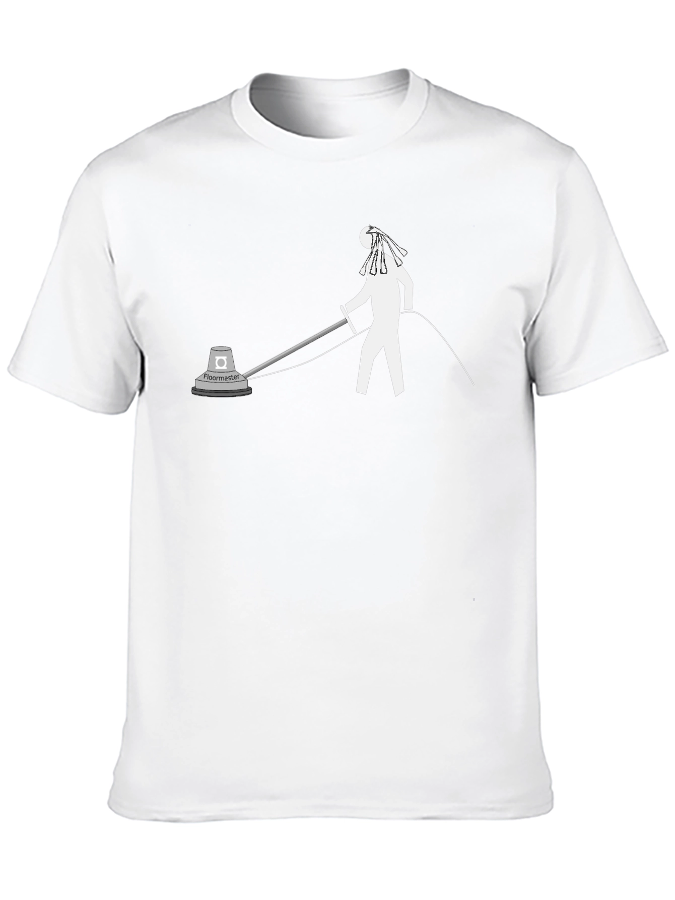 Black Floor Master Graphic Tee - Quirky & Comfortable view 10