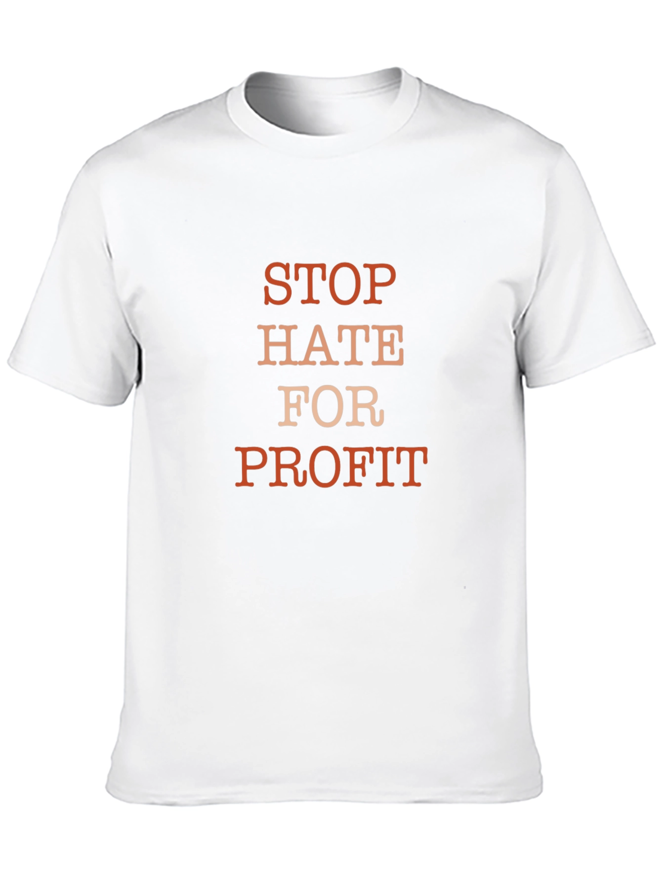 Black Stop Hate for Profit Graphic Tee - Black view 10