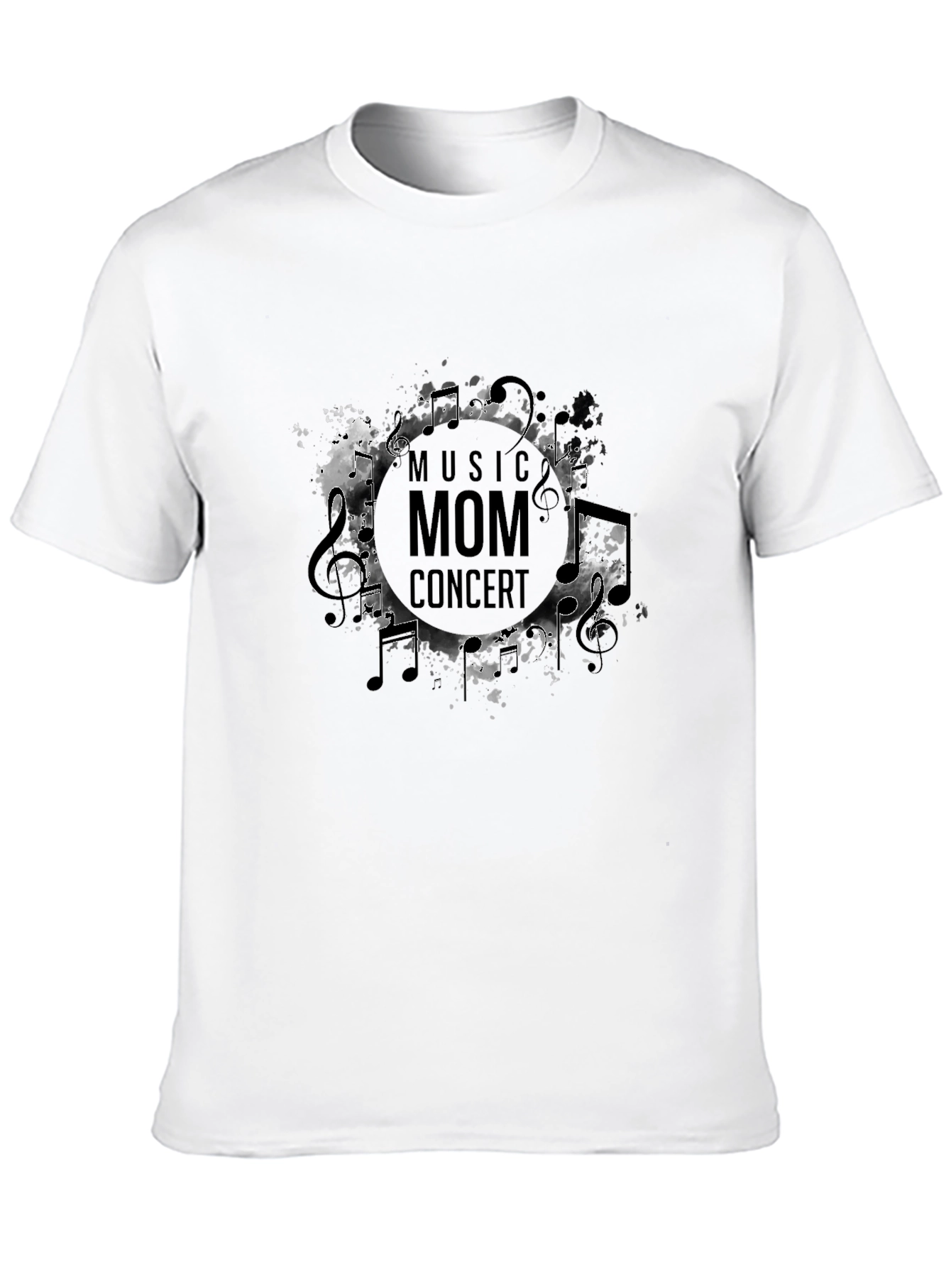 Black Music Mom Concert T-Shirt - Black - Men's view 10