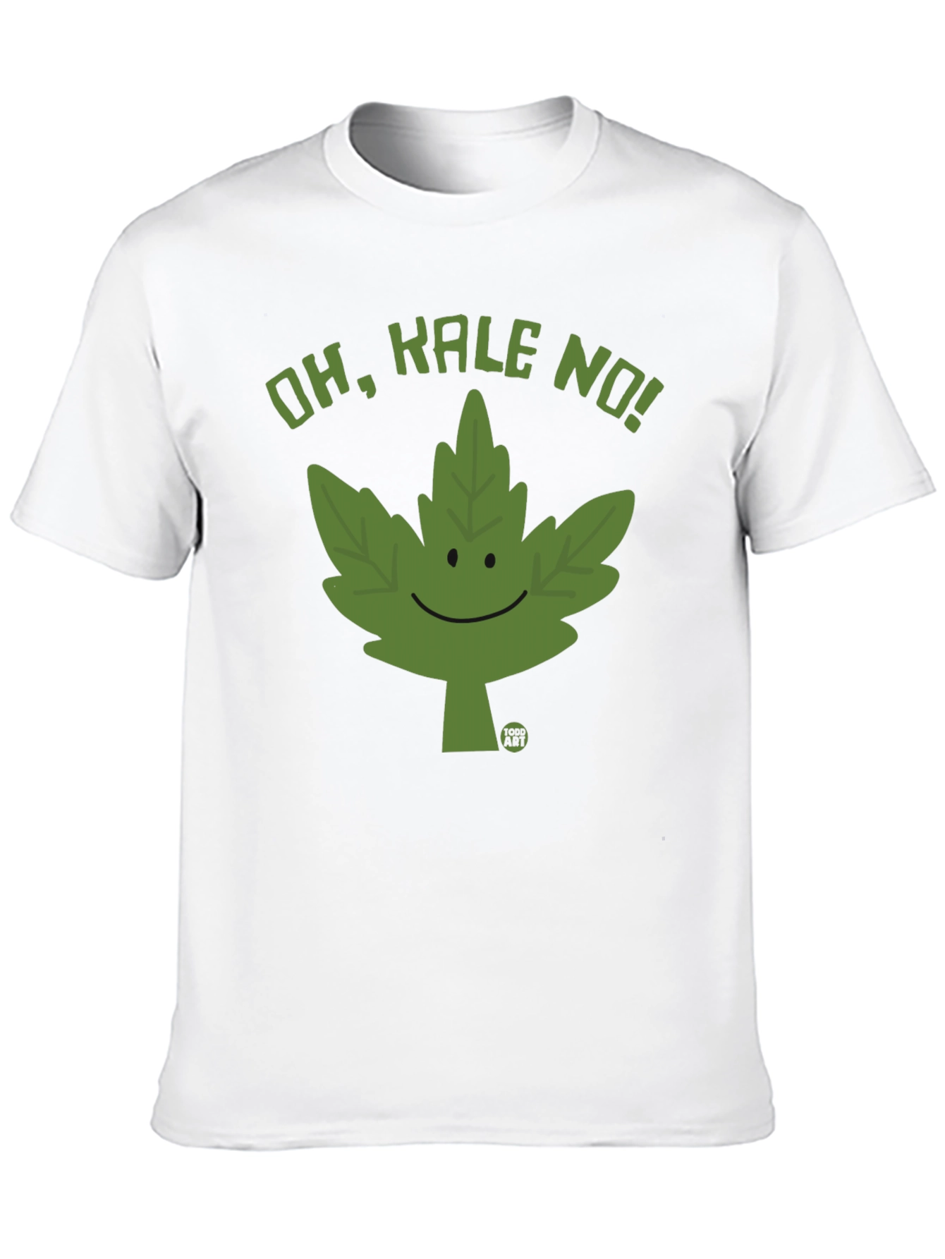 Black Oh Kale No! Graphic T-Shirt view 10