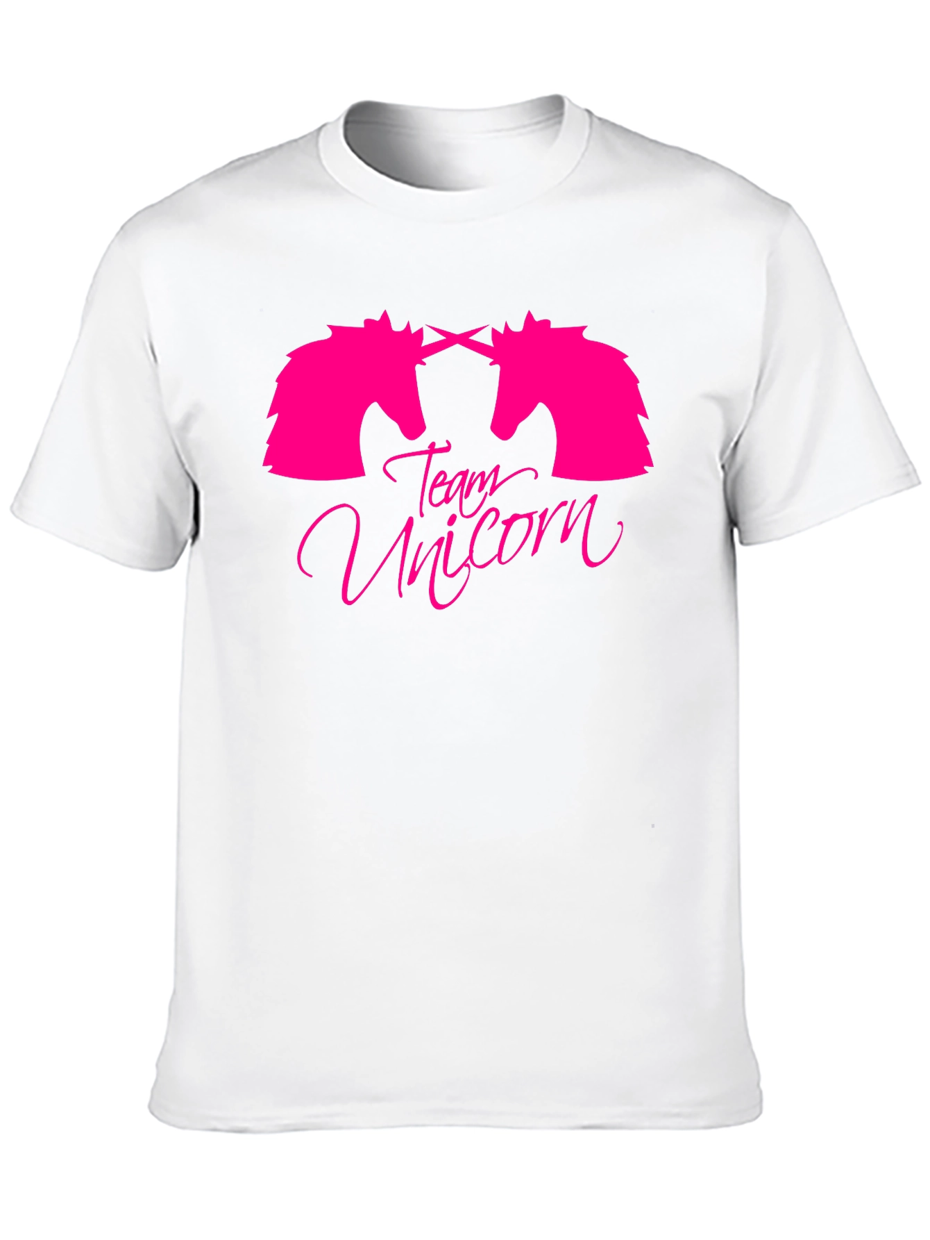 Black Team Unicorn Graphic T-Shirt view 10