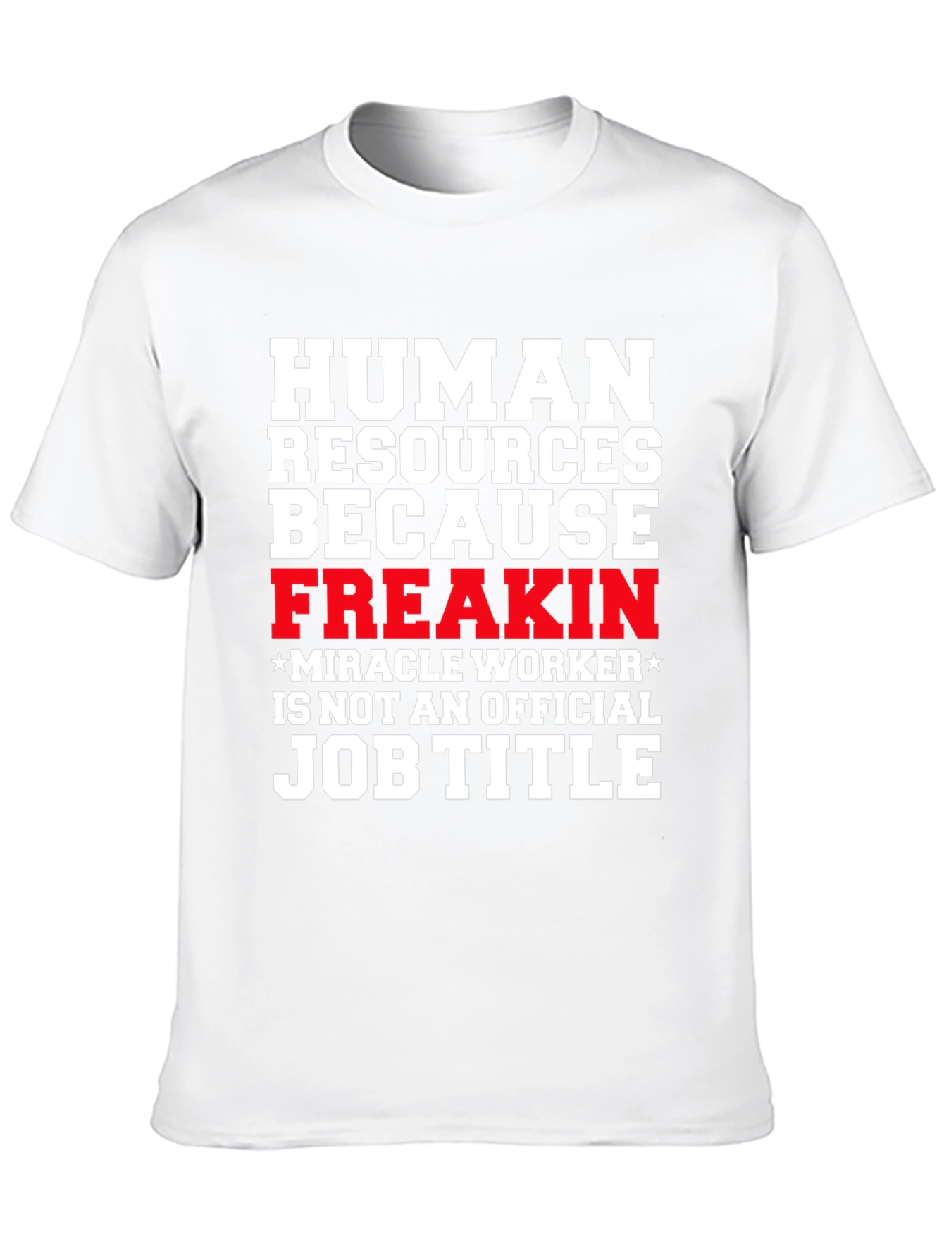 Black Human Resources Funny Job Title Graphic Tee view 10