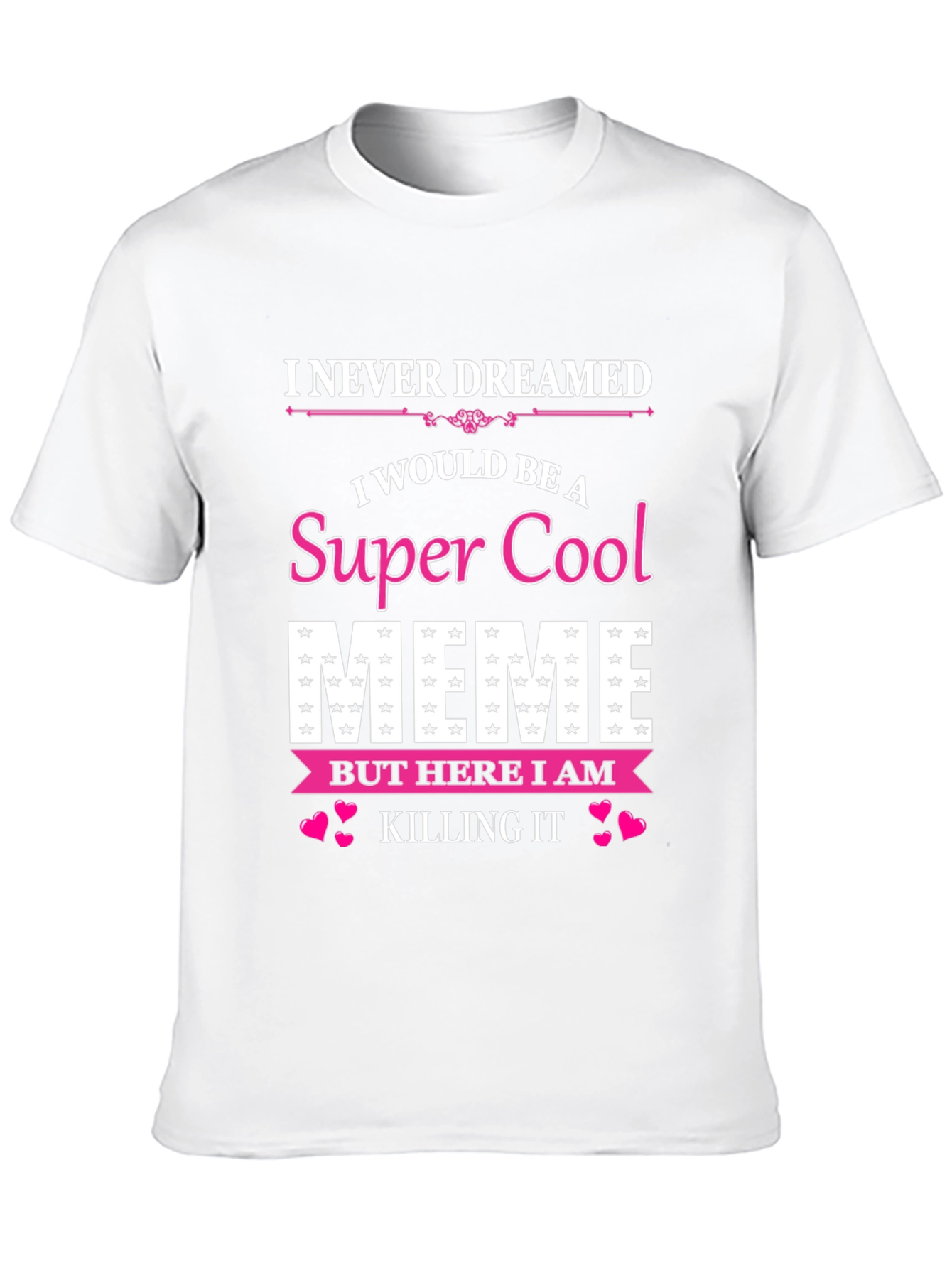 Black Super Cool Meme T-Shirt view 10