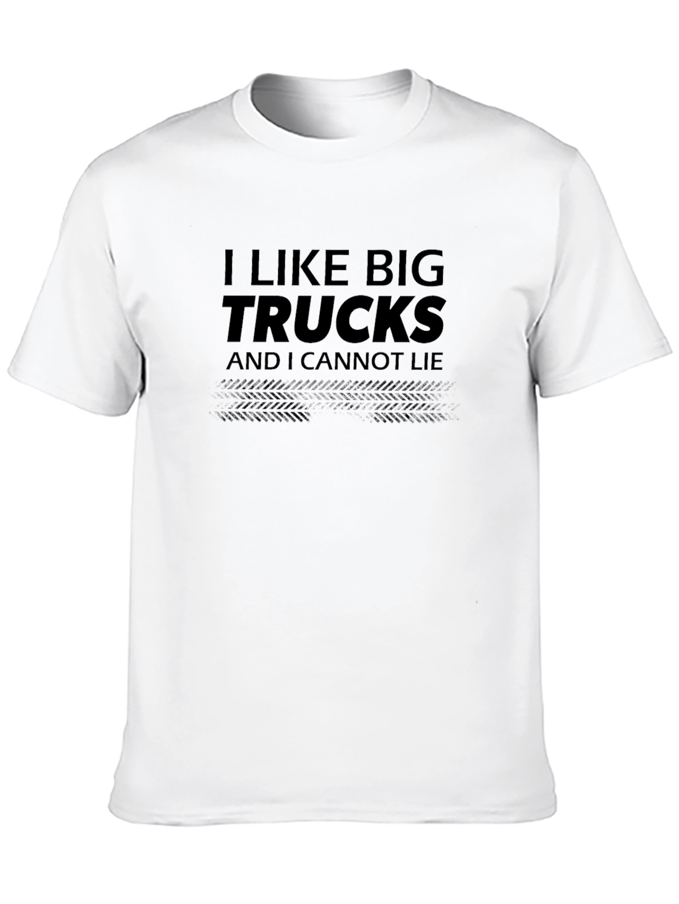 Black I Like Big Trucks Graphic Tee - Black view 10