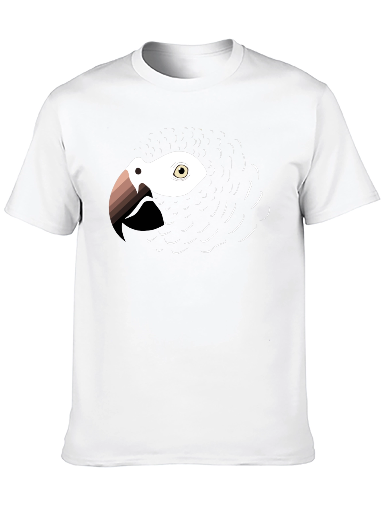 Black Parrot Graphic Tee - Stylish Bird Lover's T-Shirt view 10