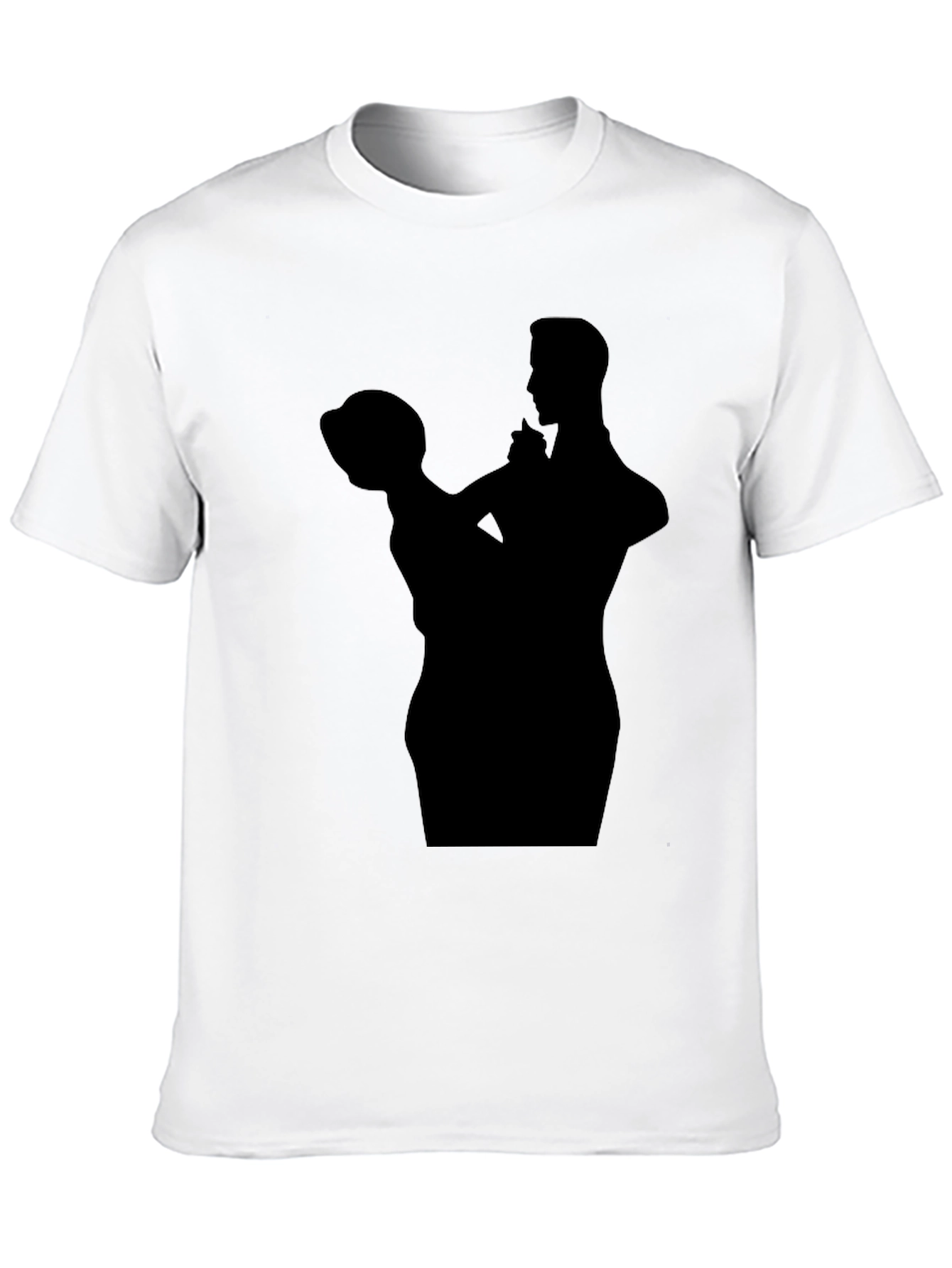 Black Silhouette Dance Graphic Tee - Classic Black view 10