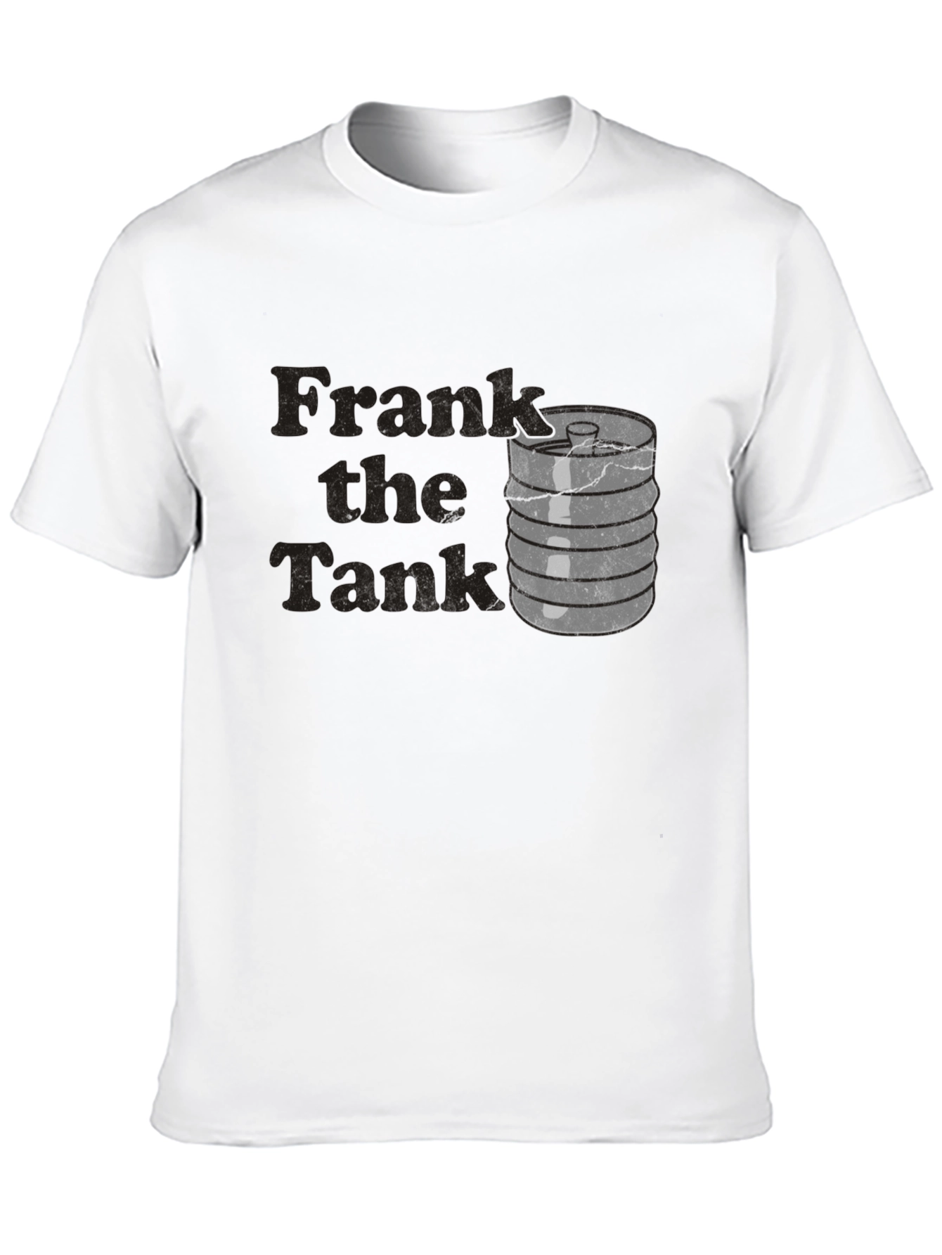 Black Frank the Tank Novelty T-Shirt view 10